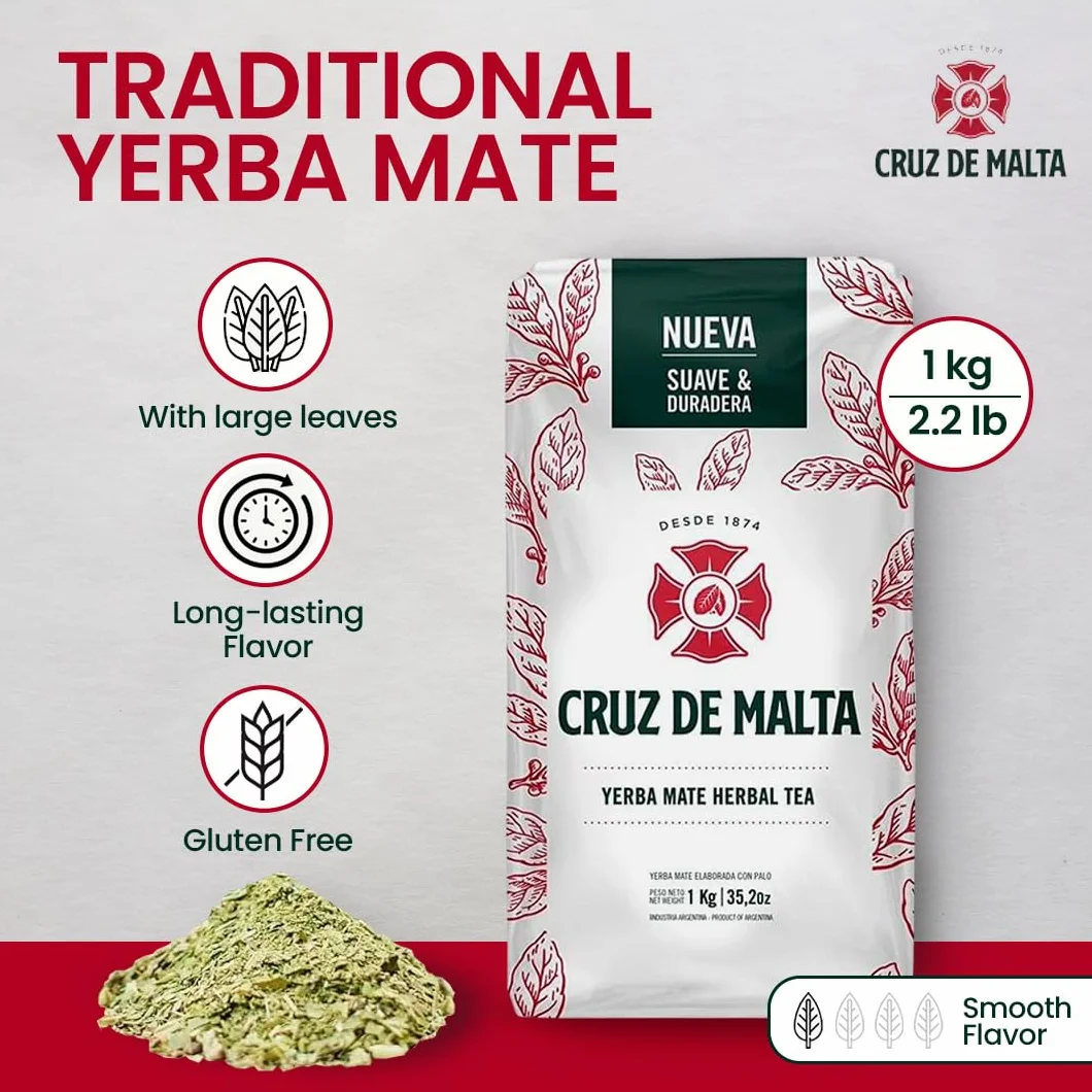 Cruz de Malte Yerba Mate 1 kg