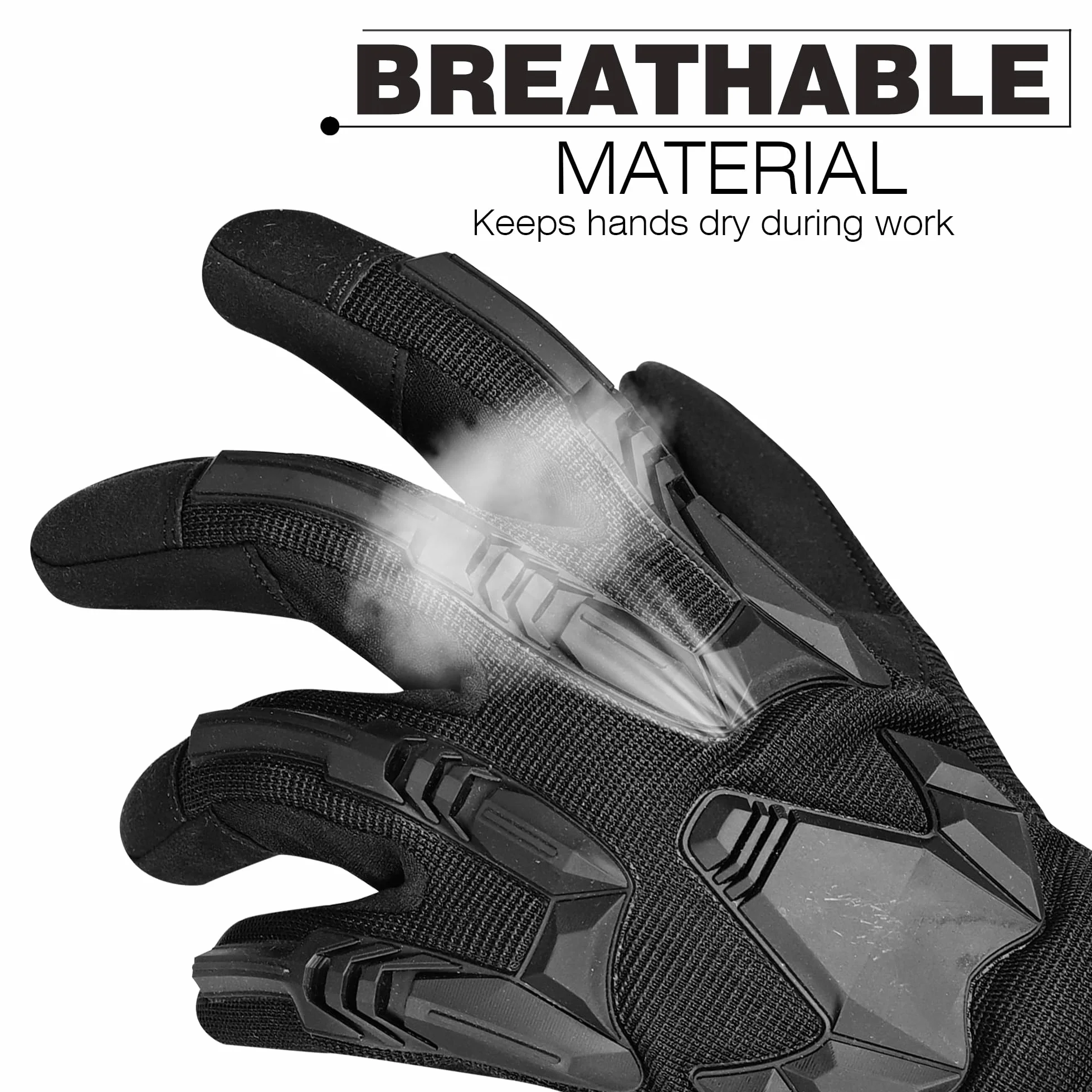 SAWANS Gants Moto écran Tactile Homme Plein air
