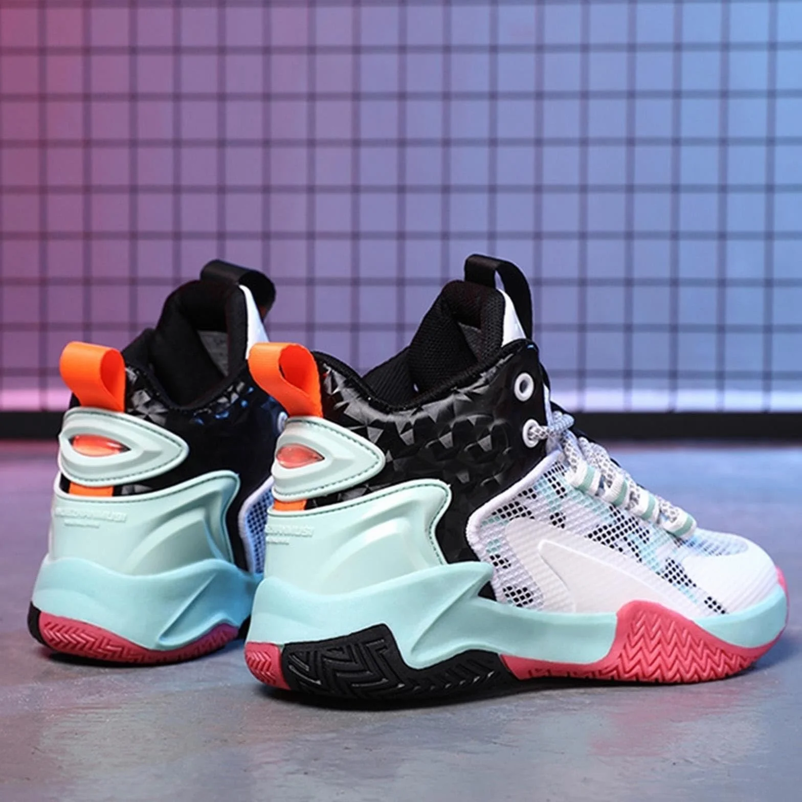 Chaussures de basketball hautes confortables pour fille - Pointure 37.5