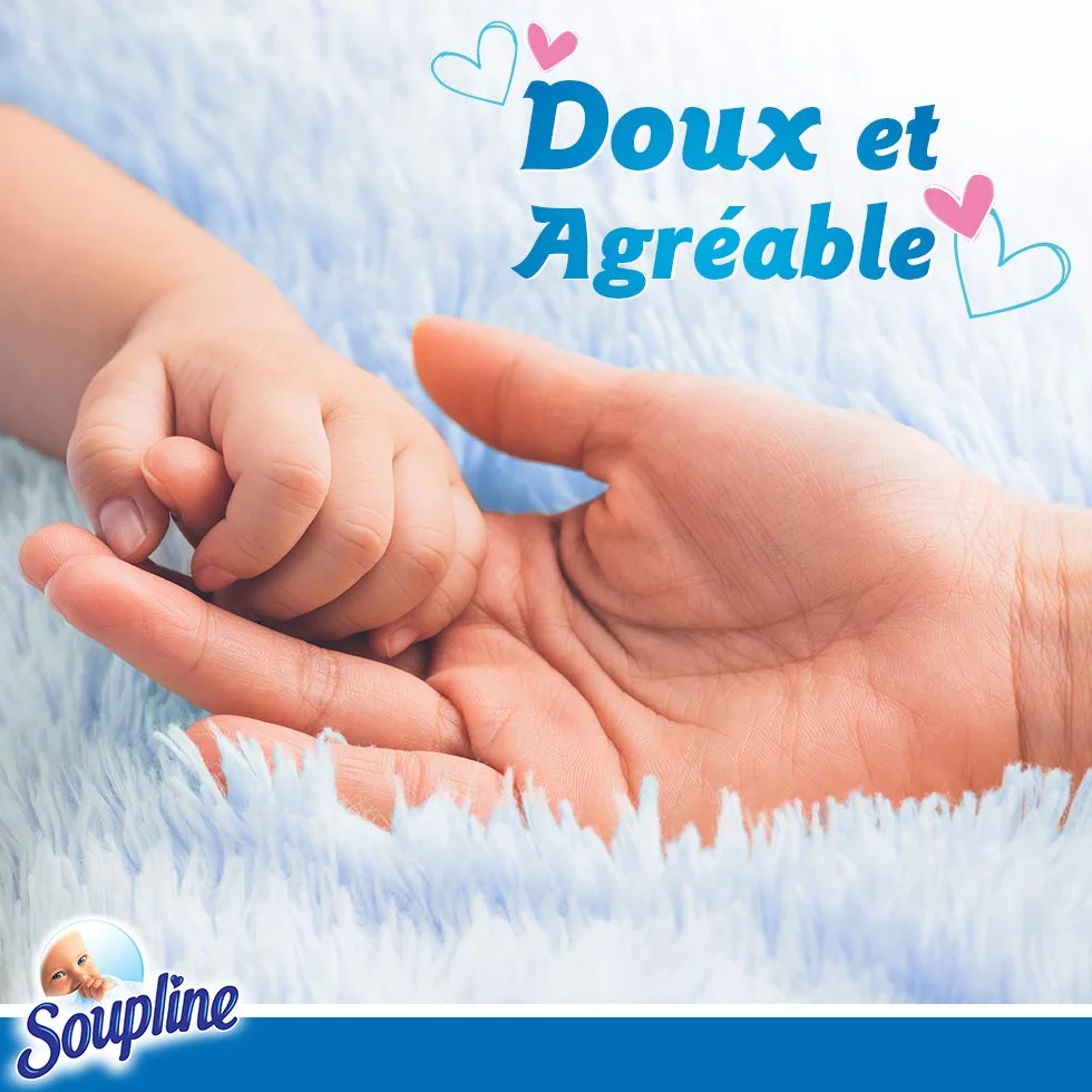Soupline Adoucissant Concentré Grand Air 1,5 L - Lot de 2