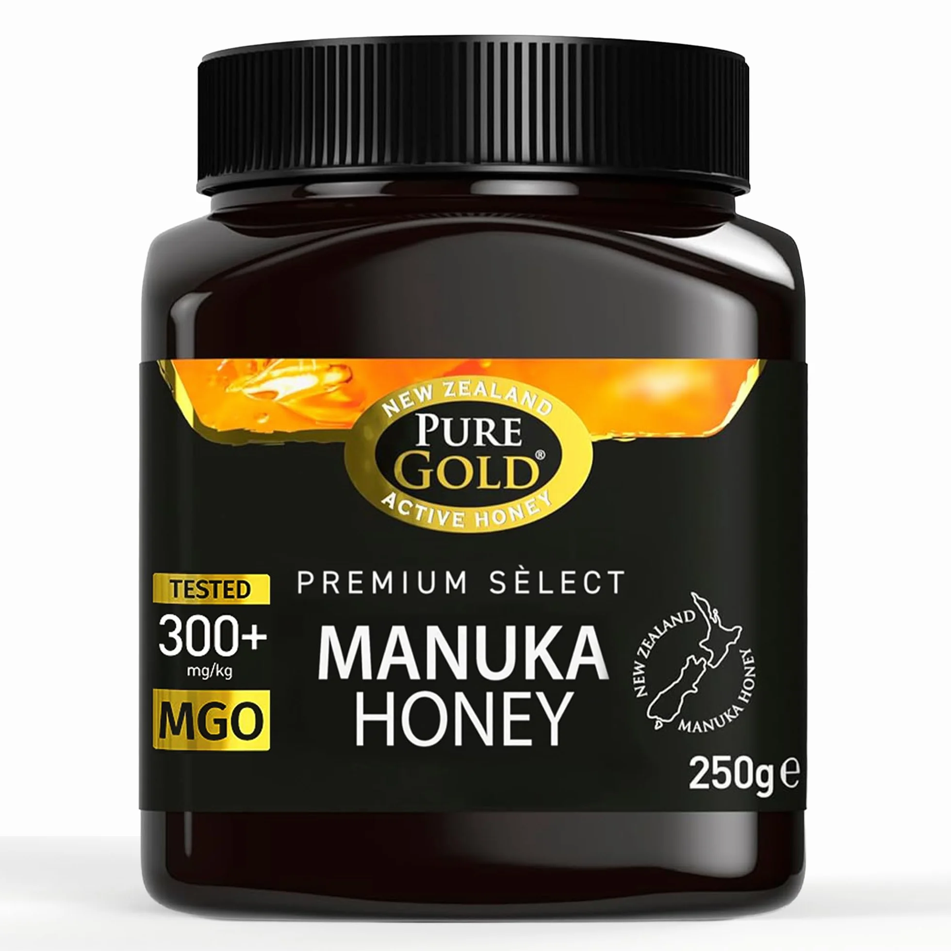 Pure Gold Miel de Manuka Premium Select 300+ MGO 250G