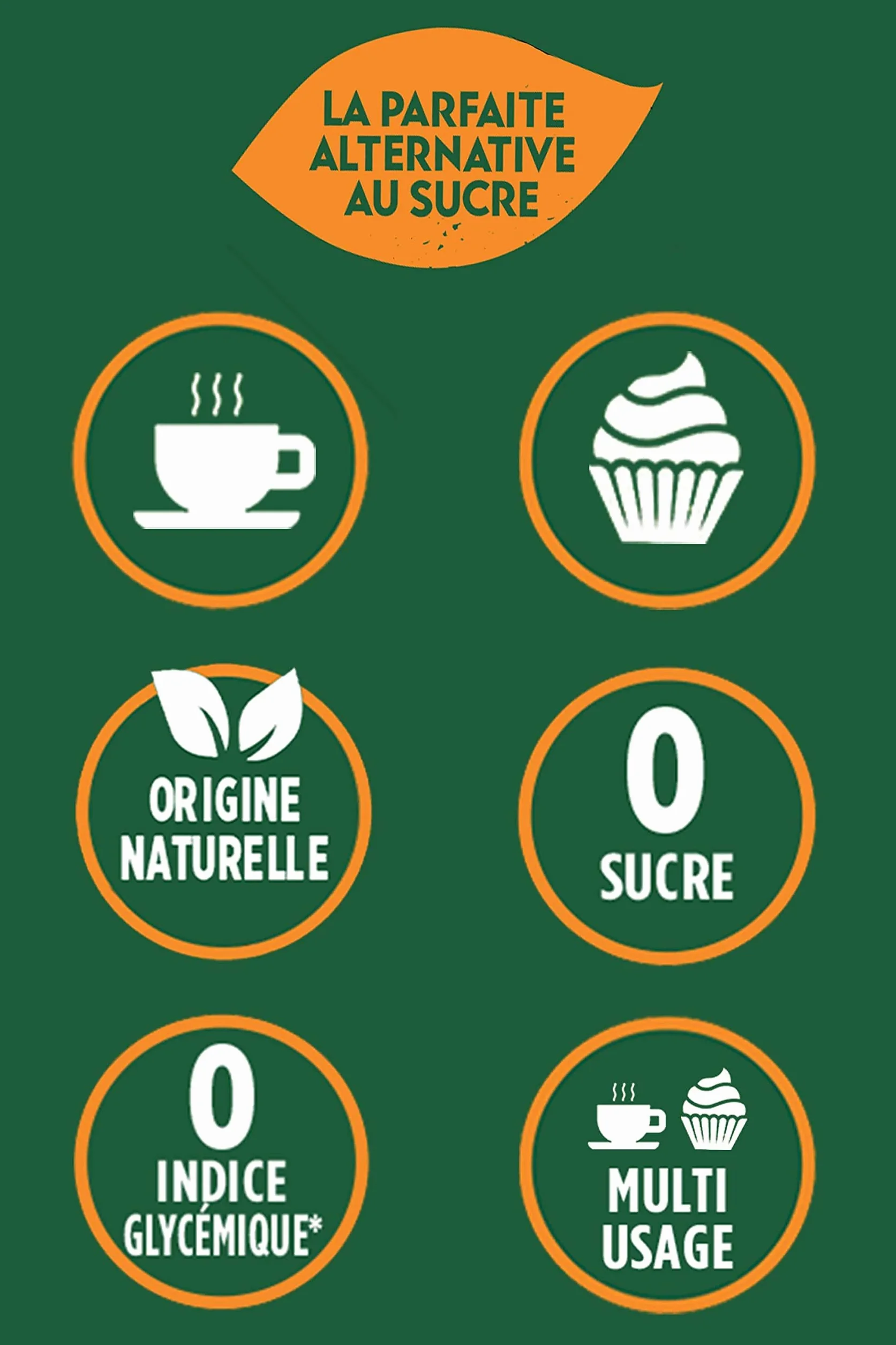 Pure Via Doypack Roux Alternative Naturelle au Sucre Roux, 220g