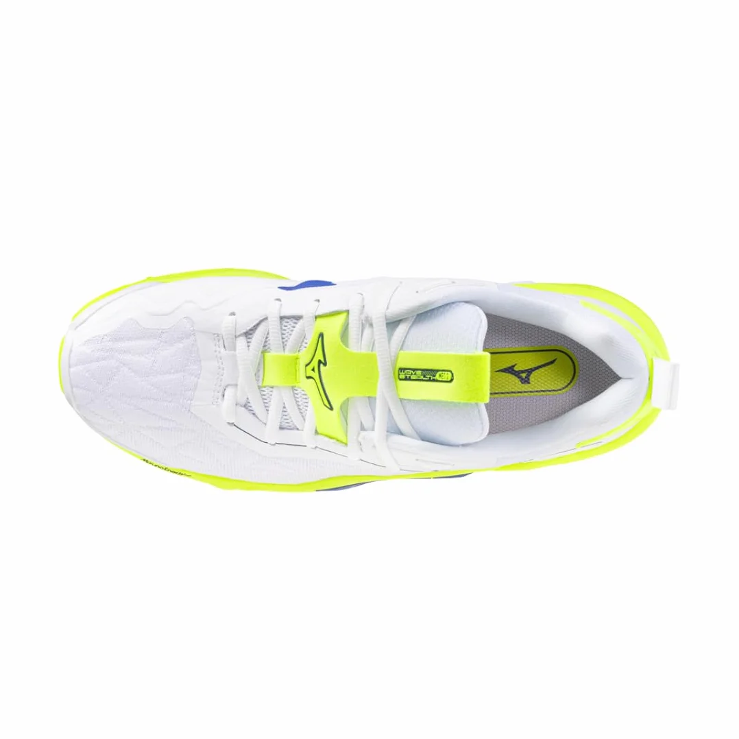 Mizuno Wave Stealth Neo 2 Chaussures de handball ENERZY NXT Tige maille gaufrée semelle Wave