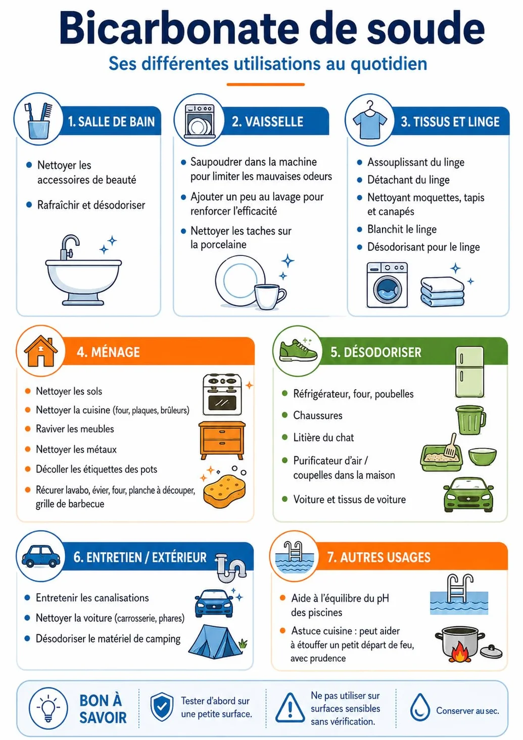 Made in France - Bicarbonate de Soude 3kg EluOecolo - Qualité alimentaire - Tous usages - Maison/Hygiène/Cuisine - Doseur à l'intérieur - Conditionné dans un CAT