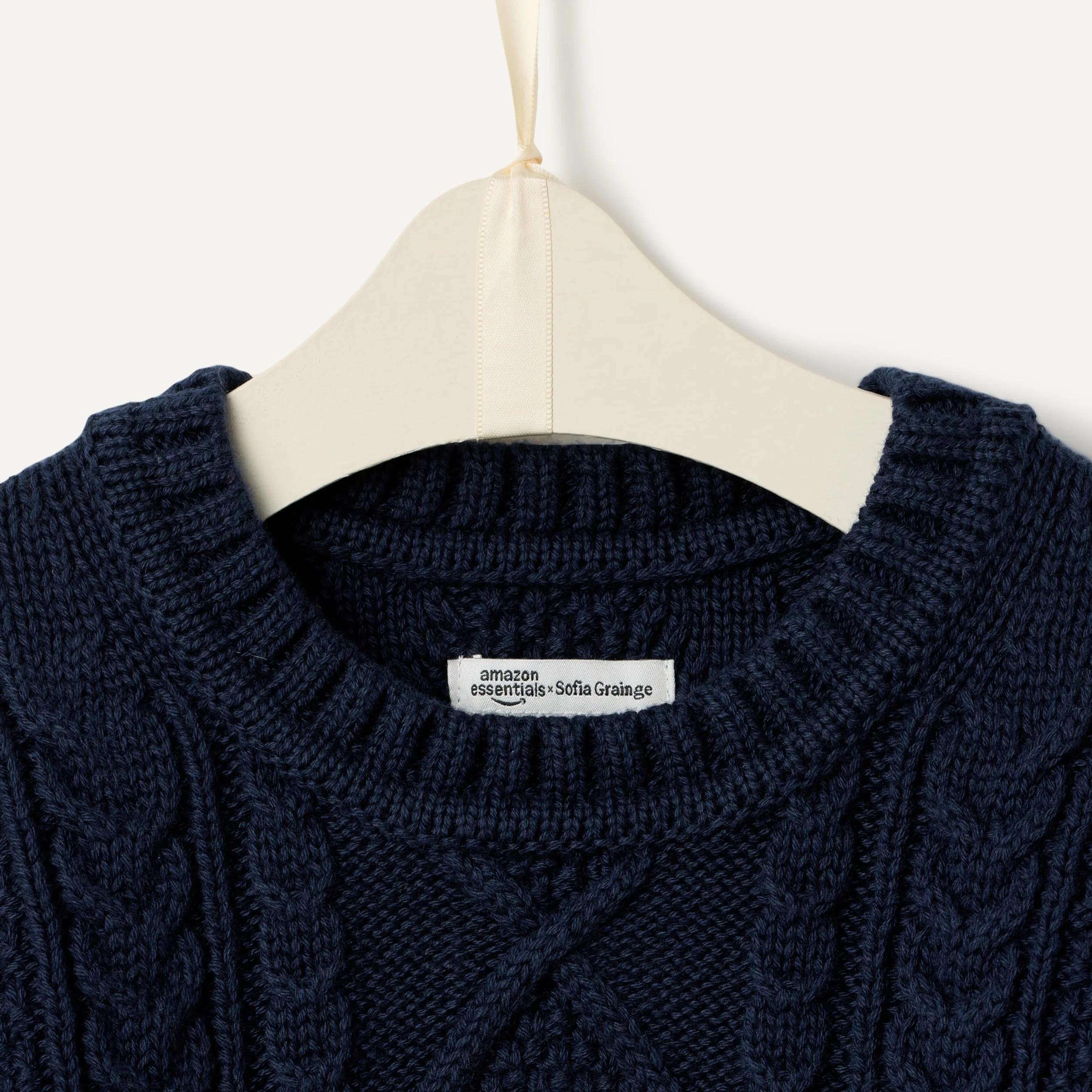 Amazon Essentials Sofia Grainge Pull Col Rond Torsades Bébé Garçon