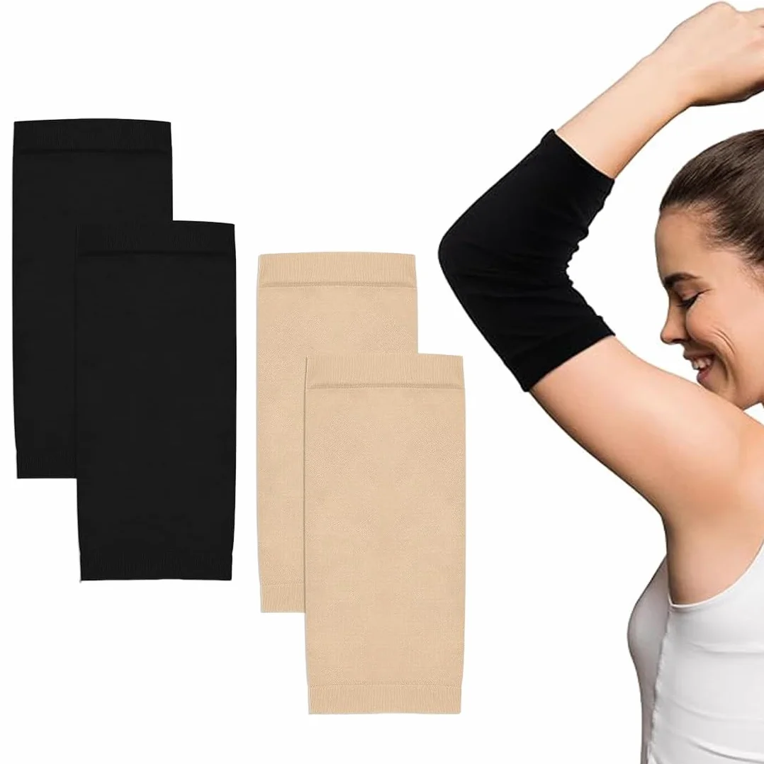 Manchons De Tatouage Pour Avant Bras En Élasthanne 2 Paires Protection Solaire