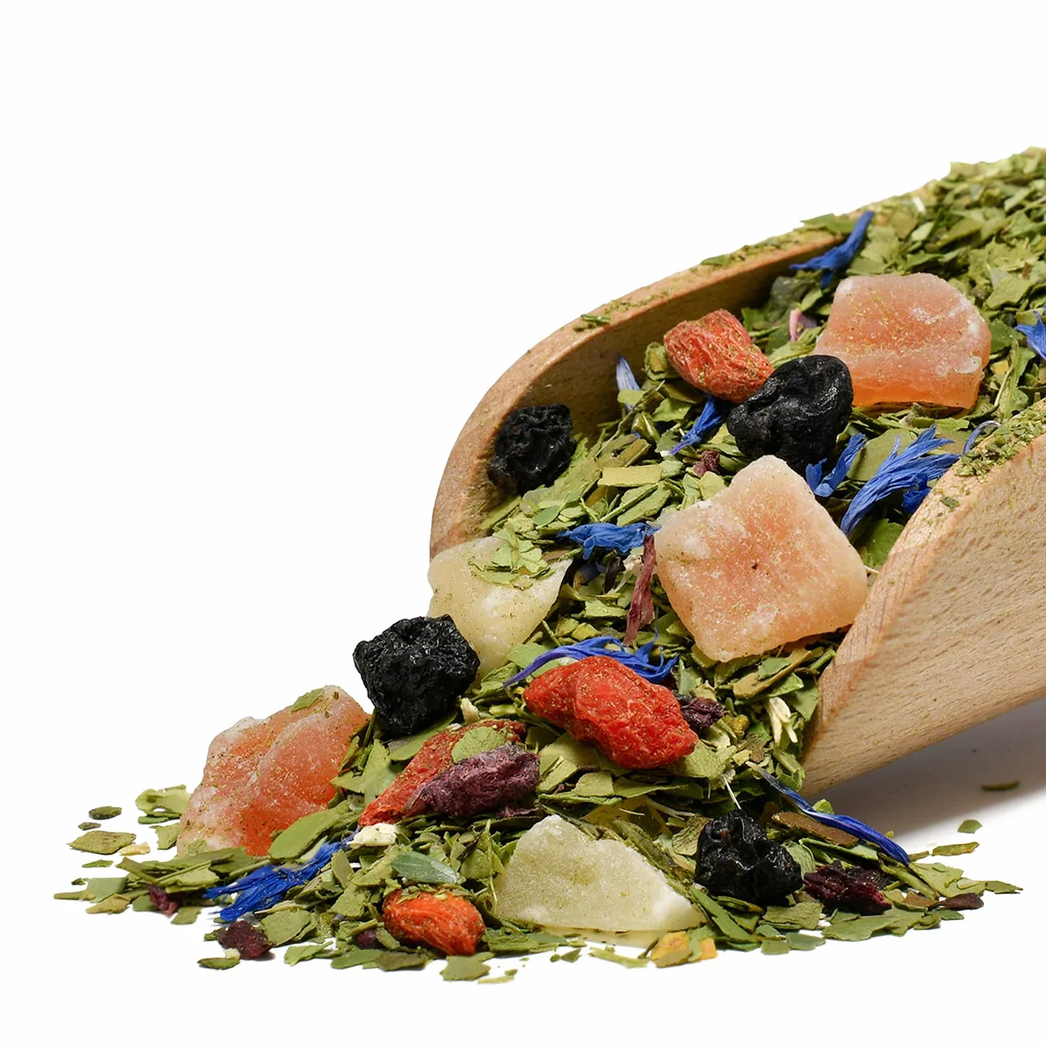 Verde Mate Yerba Maté aux Fruits | Mangue Verte & Maracuya, Pomme & Menthe, Fruits de la Passion | Thé Vert Brésilien | Ensemble de 3x500g