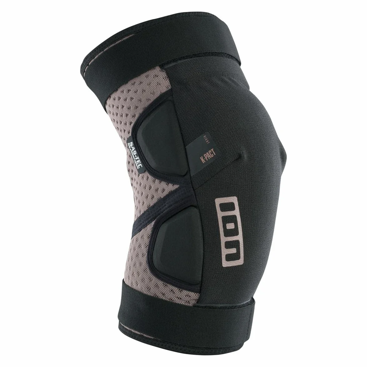 Ion K-Pact Genouillères de vélo Noir/Gloomy Sable 2023 Taille M