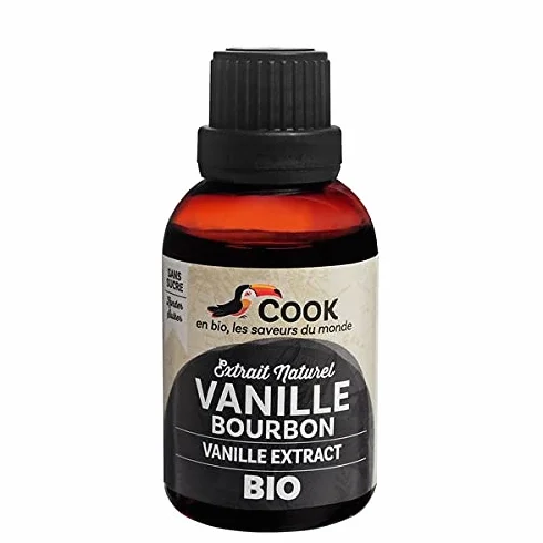 Cook - Extrait Naturel De Vanille Bourbon 40Ml - Vendu par unité
