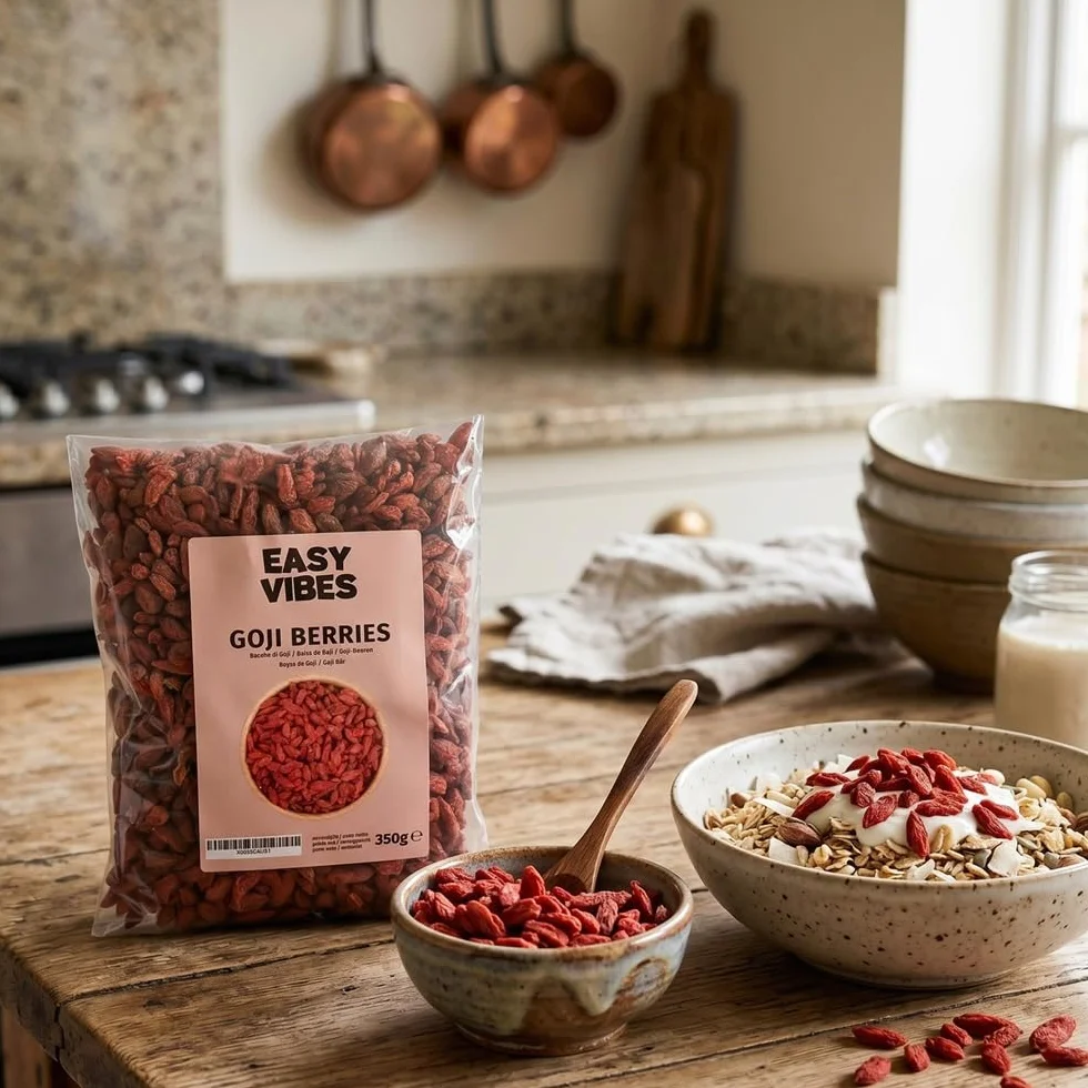 Easy Vibes - Baies de Goji Naturelles (350g) - Séchées