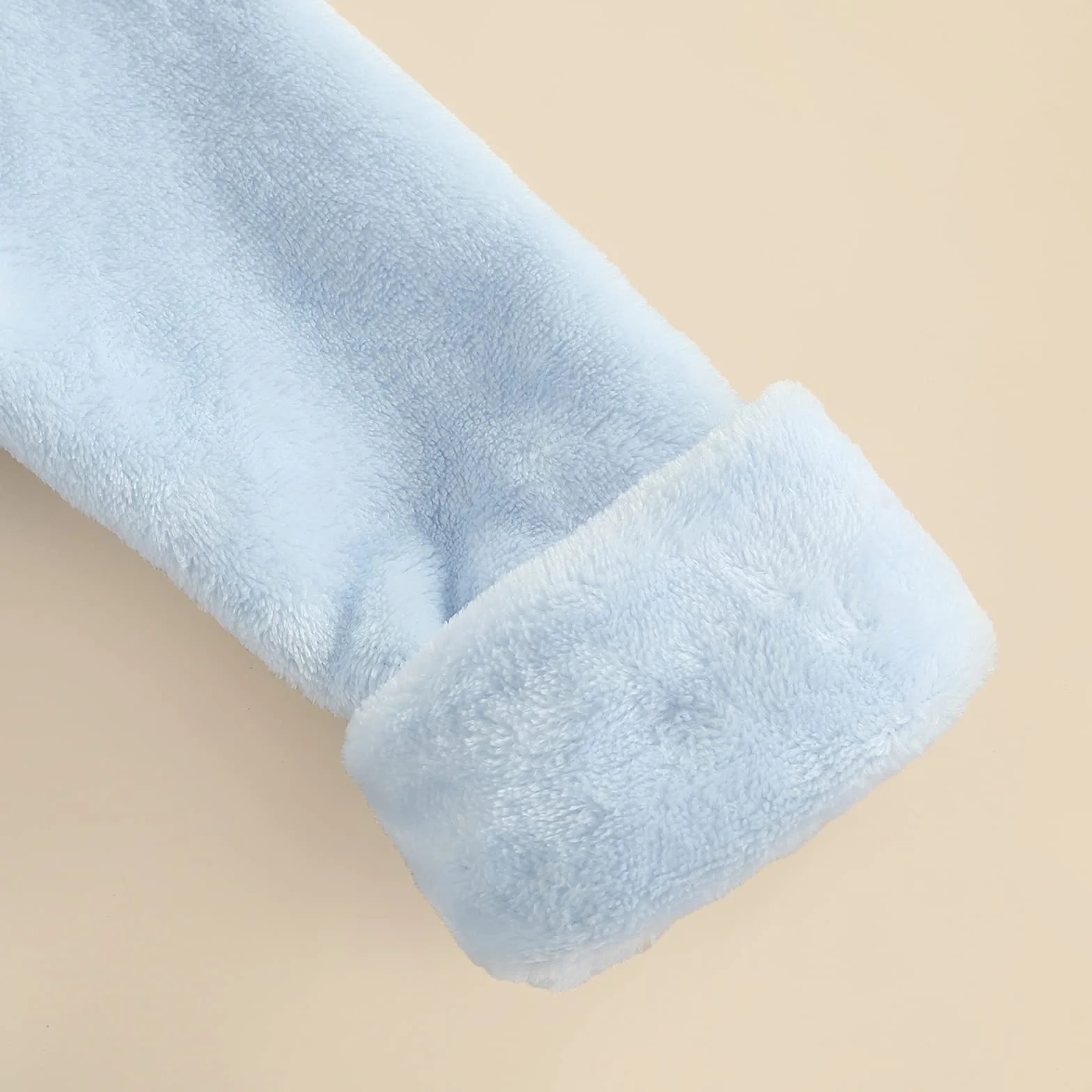 Carolilly Peignoir de Chambre Polaire Enfant Bébé Robe de Chambre Doux Chaud avec Ceinture 12 Mois à 6 Ans