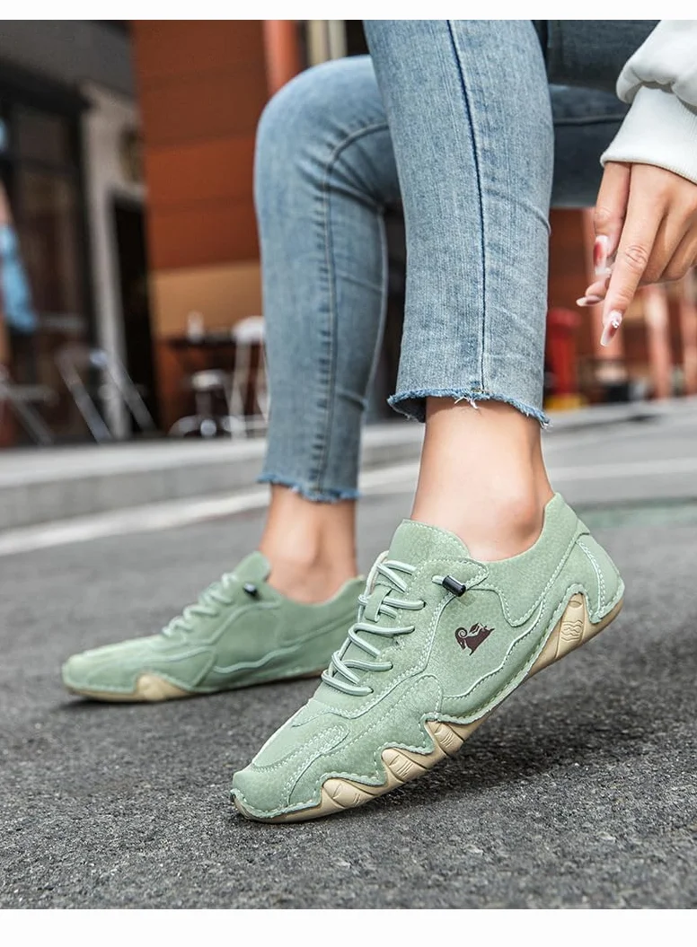 Vogany Baskets orthopédiques pour homme et femme Chaussures imperméables respirantes en daim léger