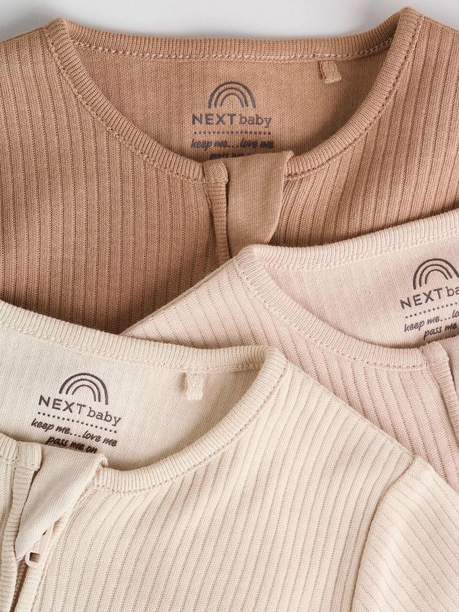 NEXT Bébé Dors-Bien Zip Double Sens, Lot de 3