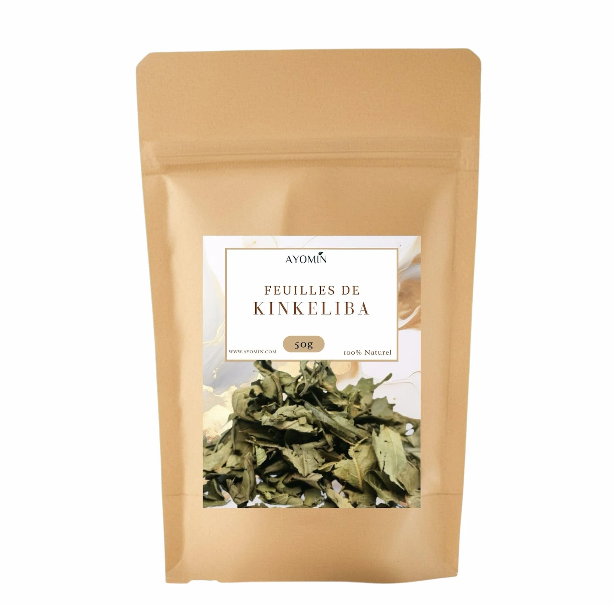 FEUILLES DE KINKÉLIBA BIO SÉCHÉES - 50g