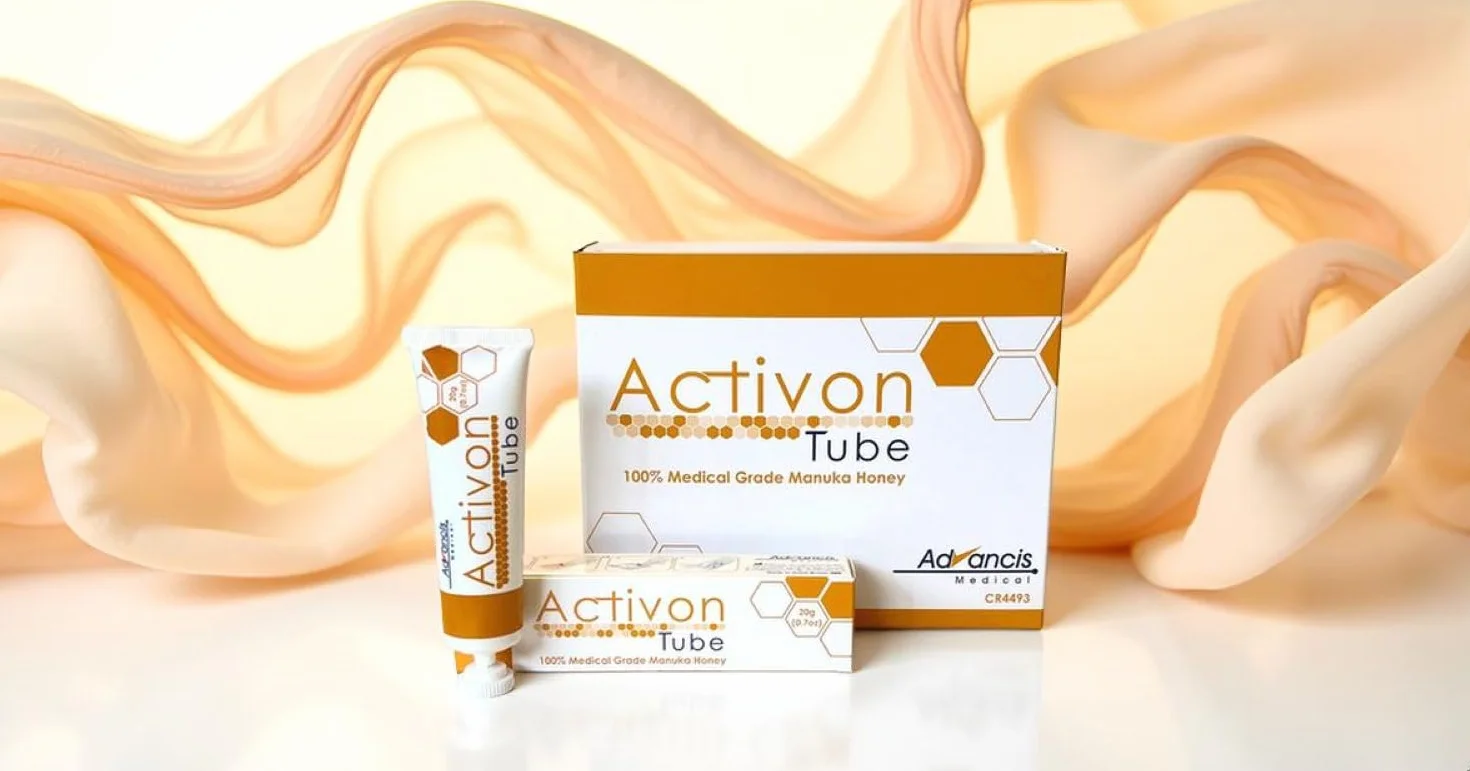 Activon Tube 25g, Miel de Manuka de Qualité Médicale pour Soins des Plaies (Lot de 3)
