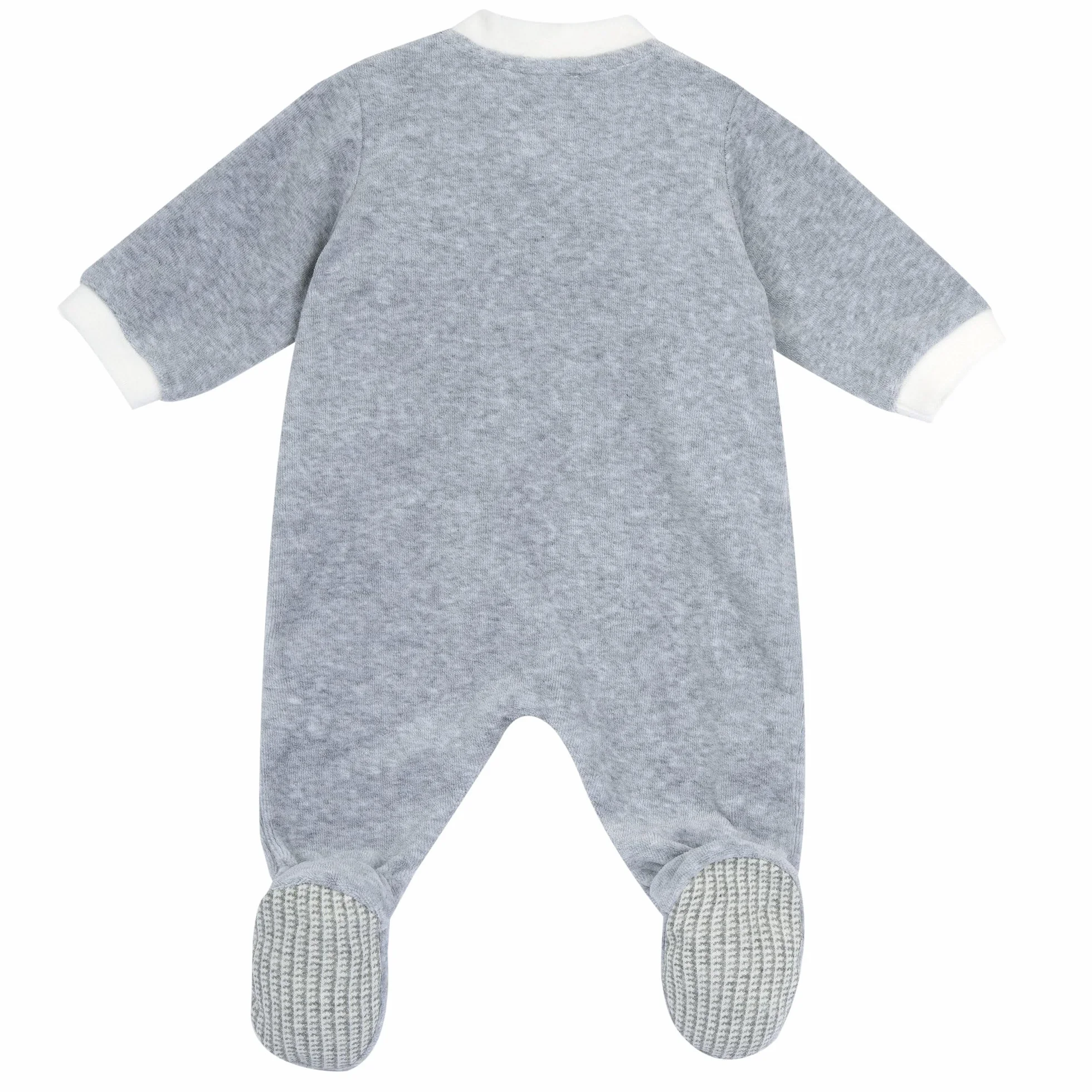 Chicco Grenouillère Bébé Chenille Chaude Douce Ouverture Frontale Hiver 0-24 Mois