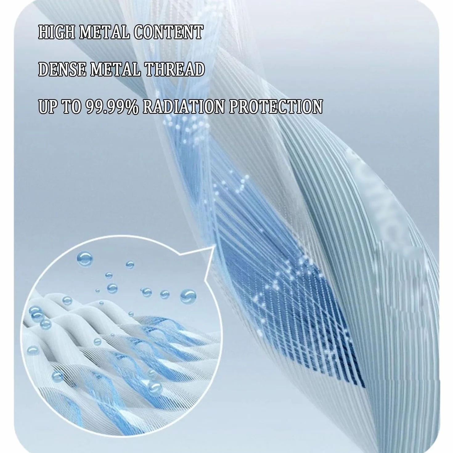 BLUEZY Tablier Anti-Radiations Grossesse Maternité Protection Ondes Électromagnétiques