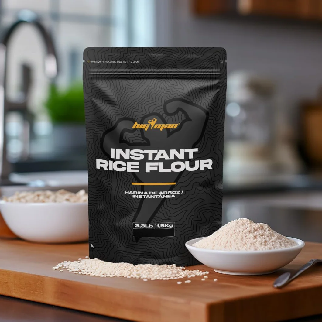 Bigman | Instant Rice Flour (1,5kg) | Farines | Sans gluten - Chocolat Noisette