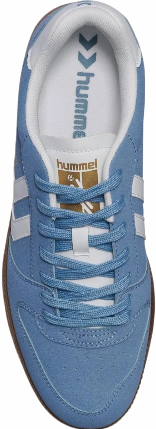 hummel Perfekt CL Baskets de handball en daim Bleu