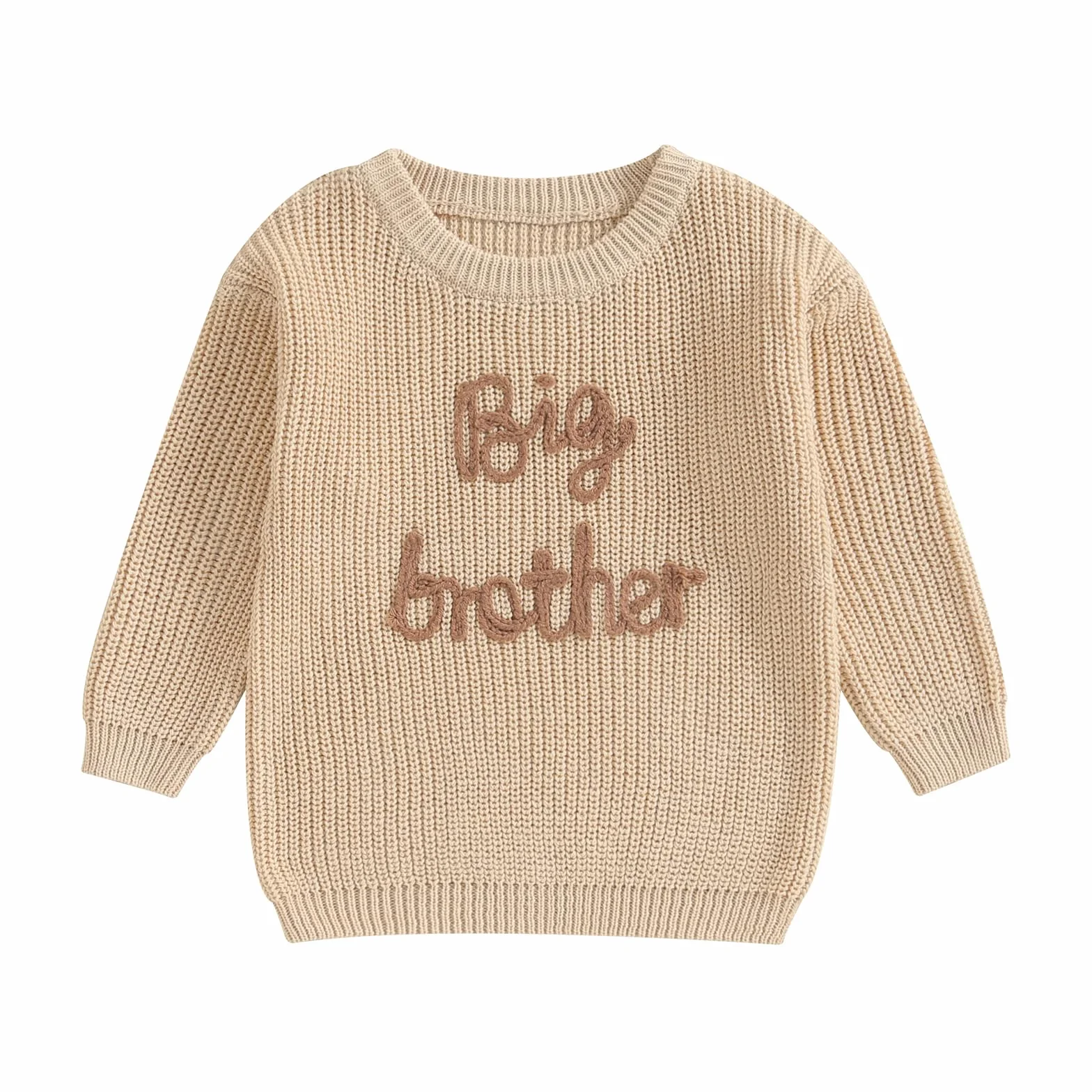 Geagodelia Big Brother Pull Vêtements Printemps Automne Hiver