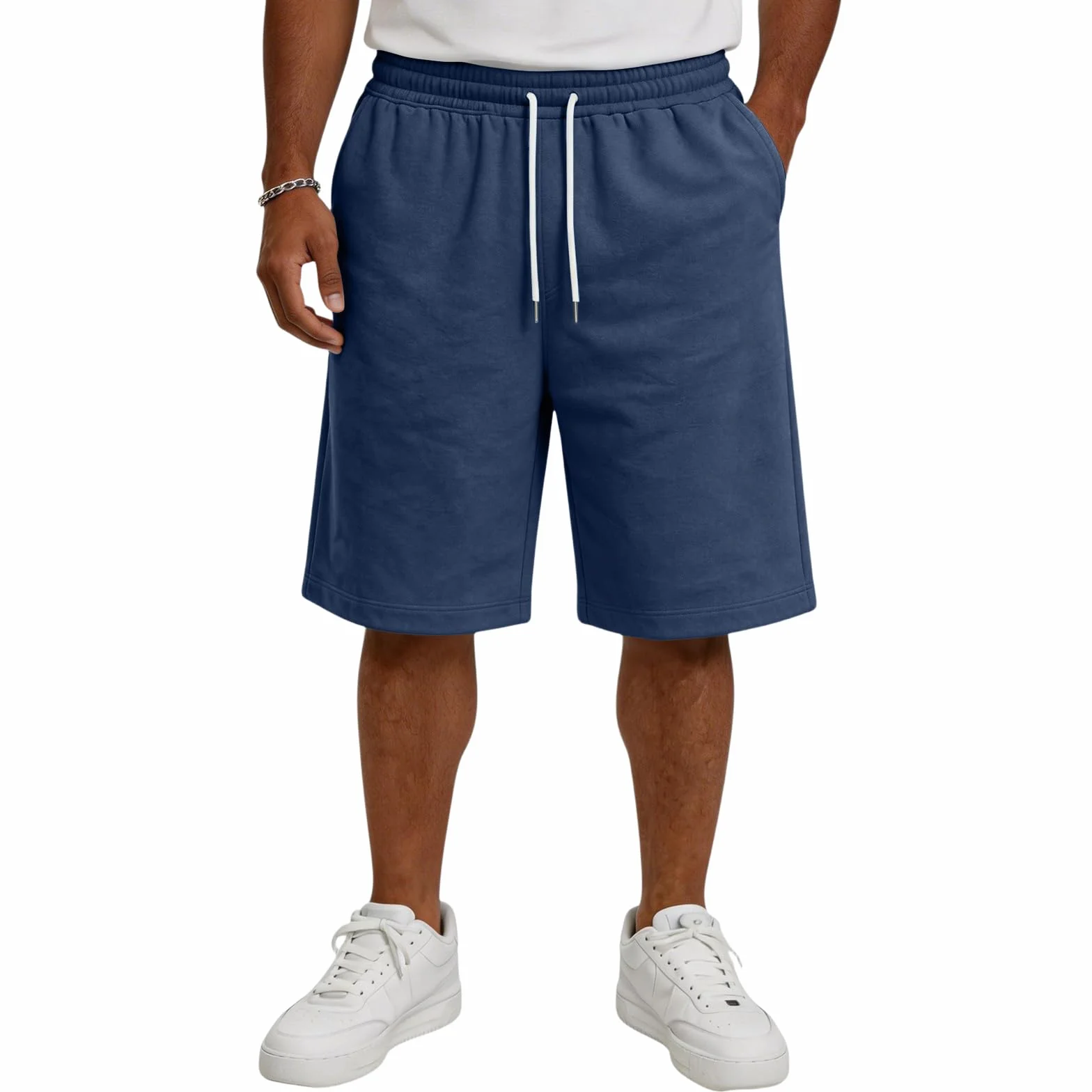 Bermuda Homme Randonnée Poche Short Pantalon Court Mode Leger