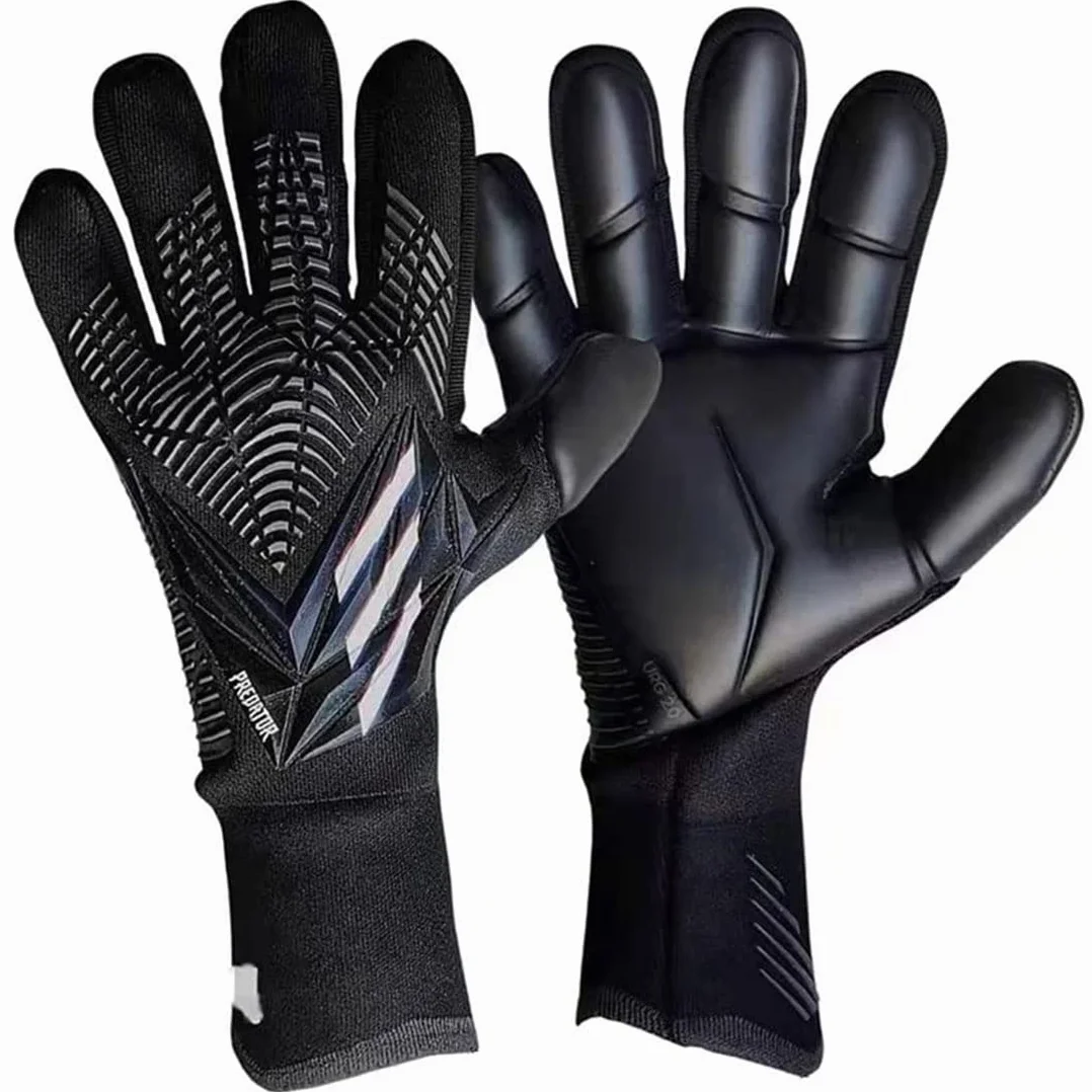 KRUZZO Gants de Gardien de But Football pour Jeunes en Latex Taille 6-10