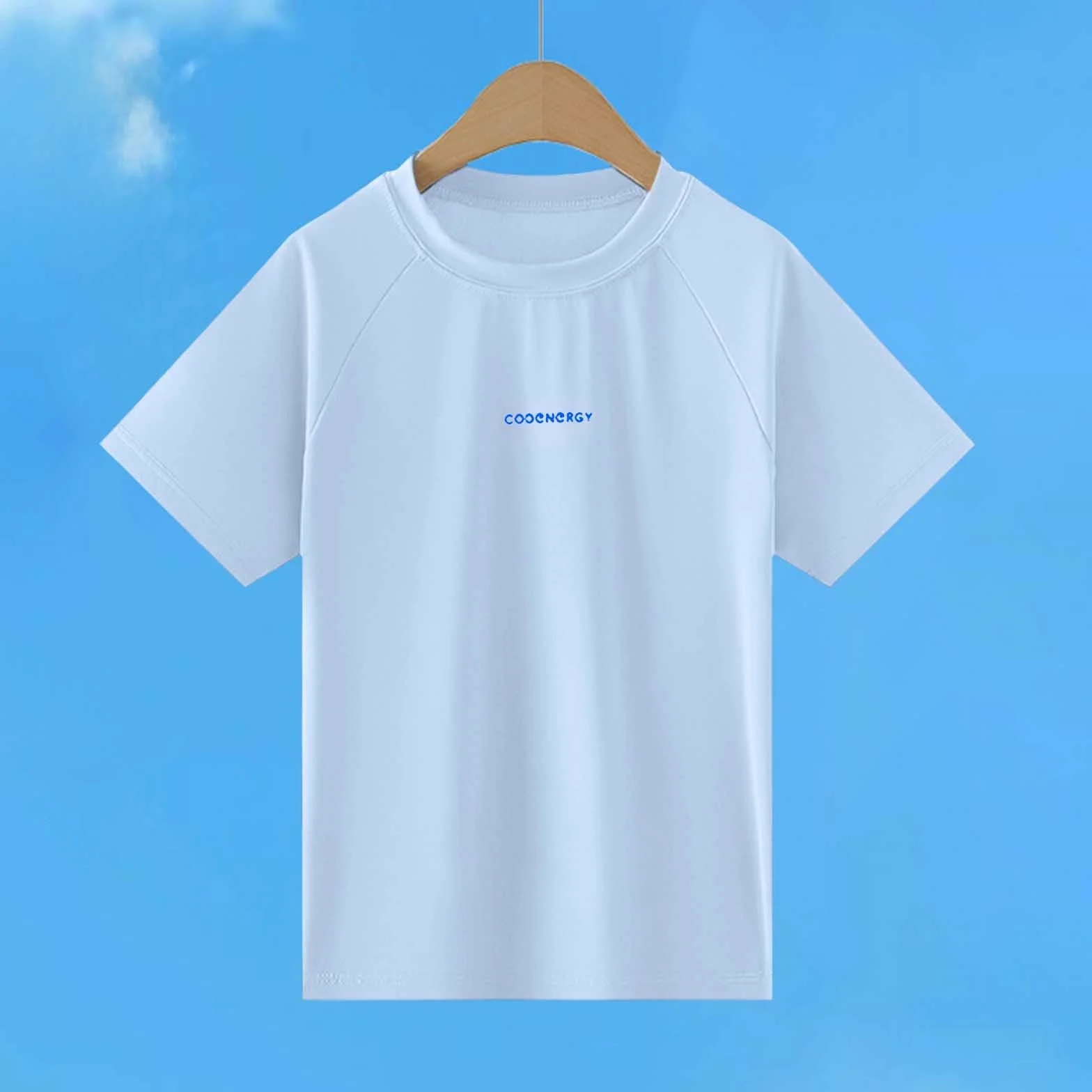 T-Shirt Fille Coton Col Rond Manches Courtes Raglan Séchage Rapide Été Haut Décontracté Coupe Ample Confortable Respirant Léger Top Enfant Fille 3-15 Ans