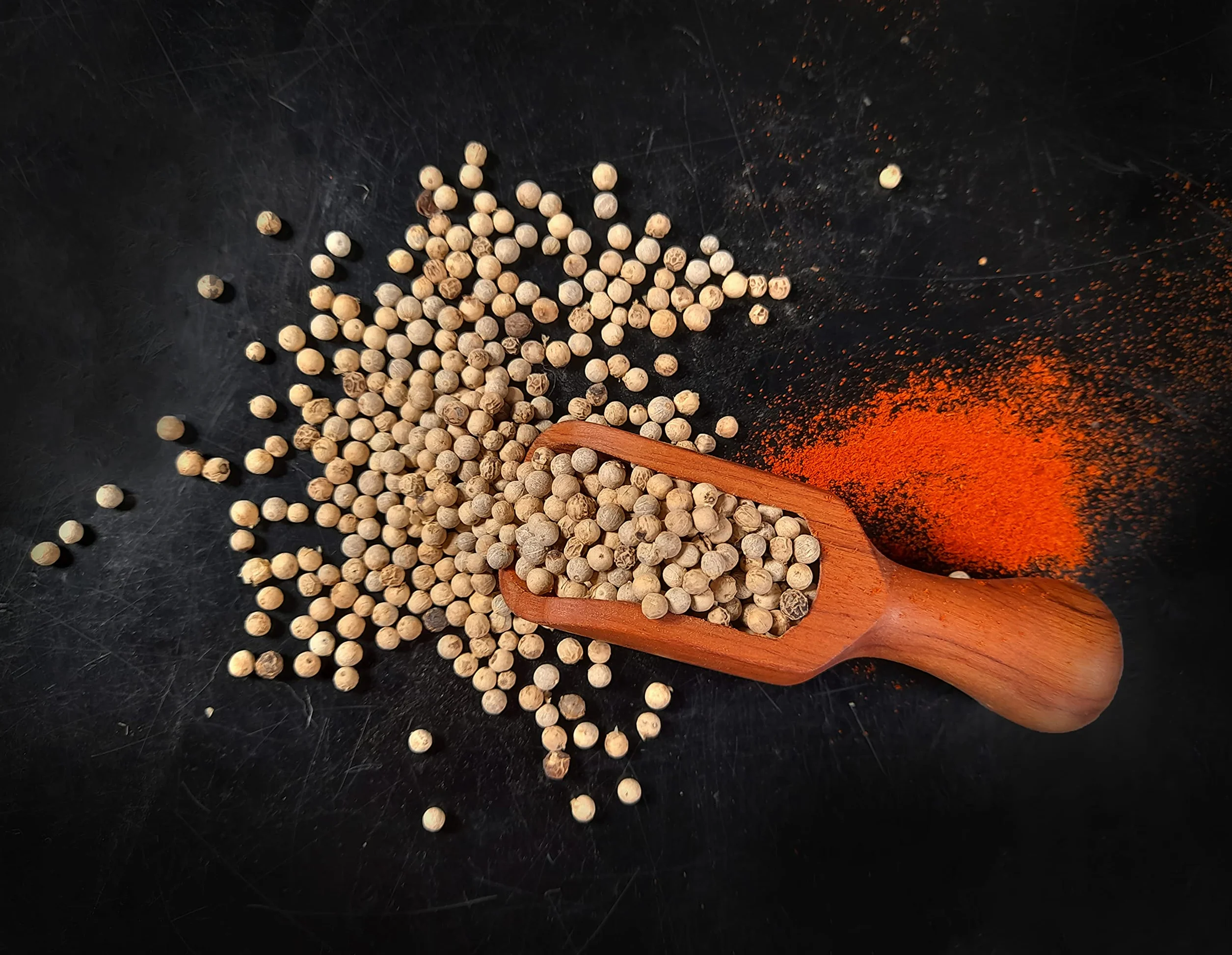 Minotaur Spices | Poivre blanc entier, Poivre blanc en grains, 2 x 500 g (1 Kg)