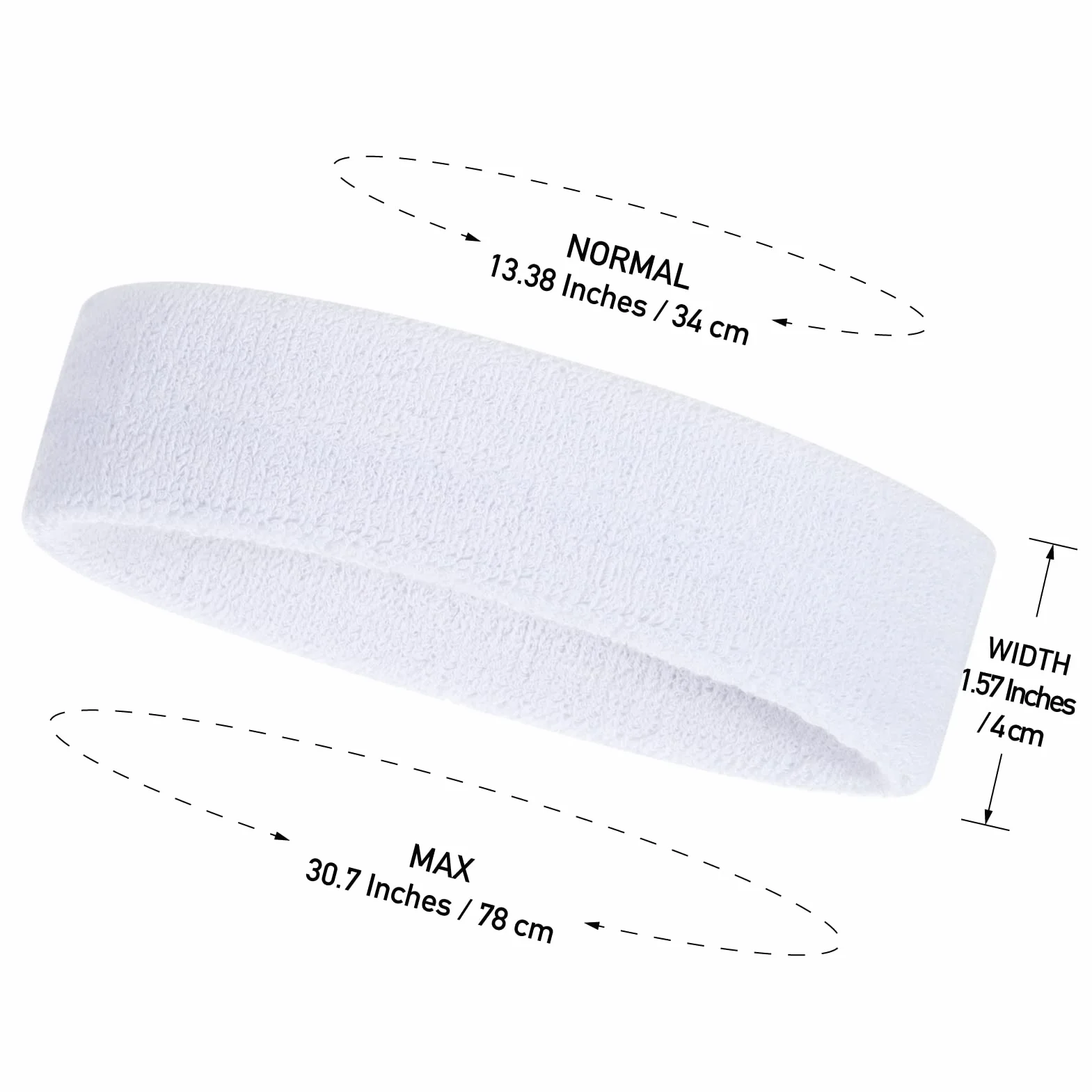 ONUPGO Lot de 1 Bandeau de Sport en Coton pour Enfant