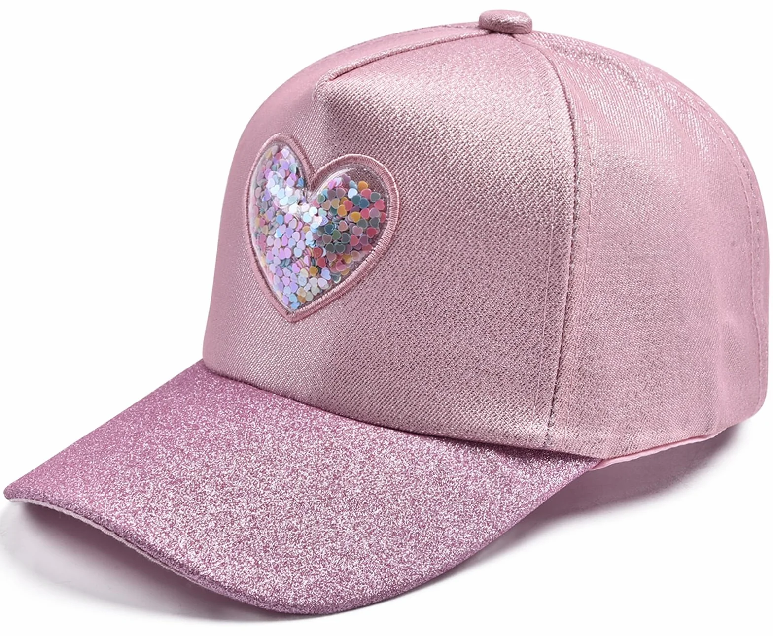 MCWTH Casquette de baseball à paillettes pour enfants 2-6 ans