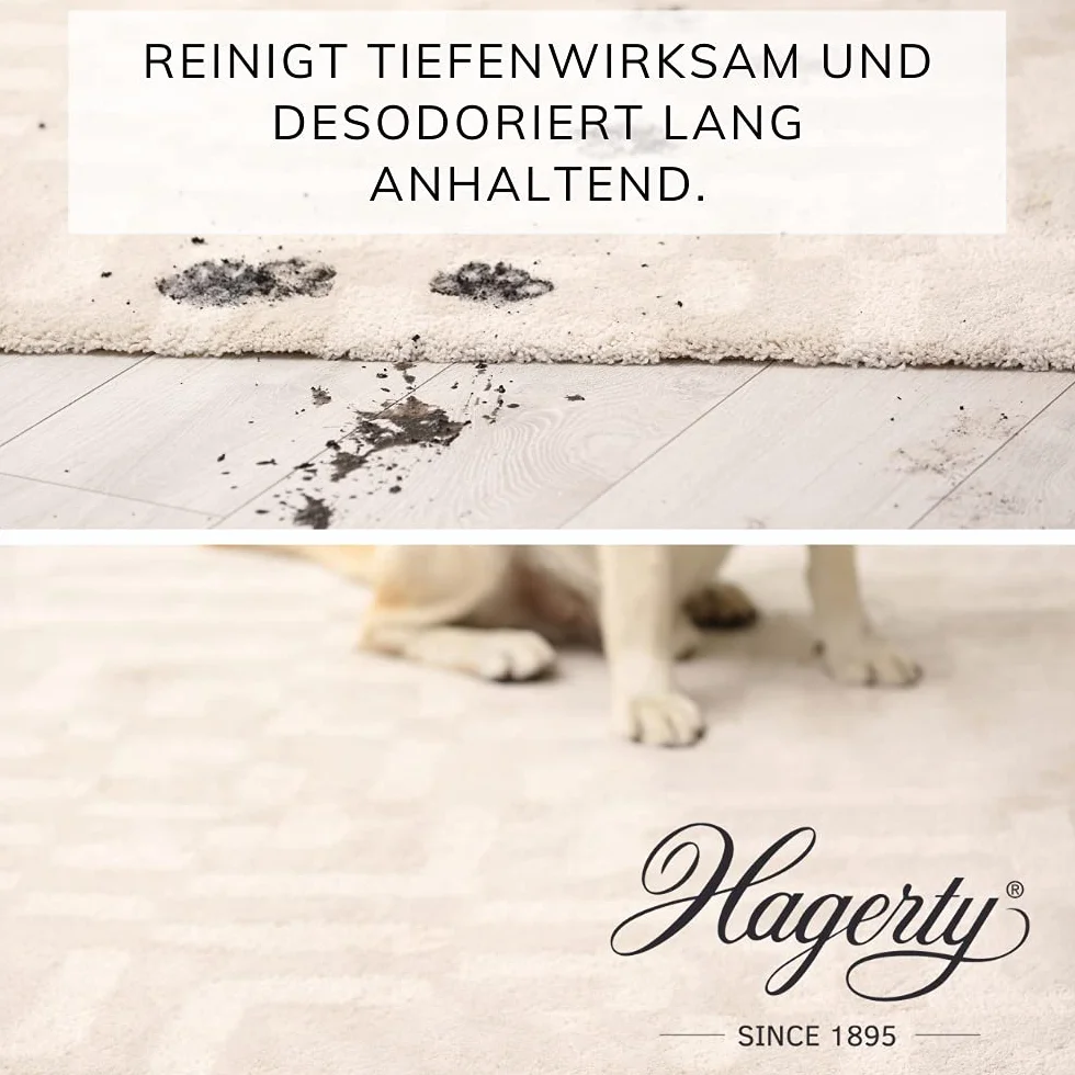 Hagerty - 5* - Shampoing moquette 40 m² - 1000 ml