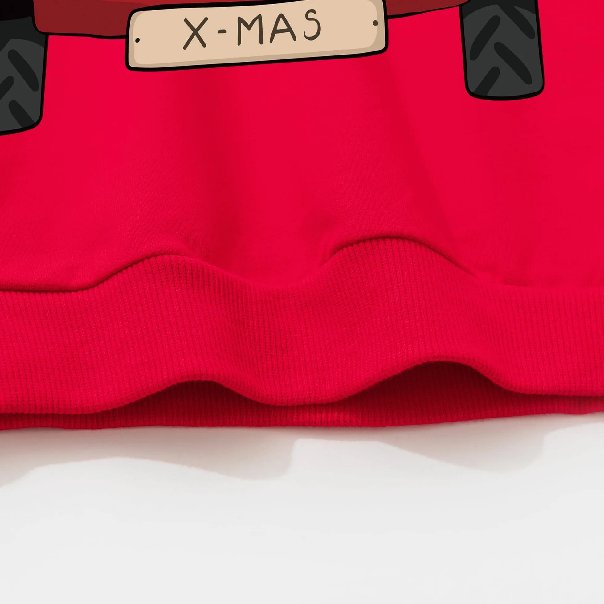 Pull Noël Enfant Coton Col Rond Garçon Fille 2-7 Ans