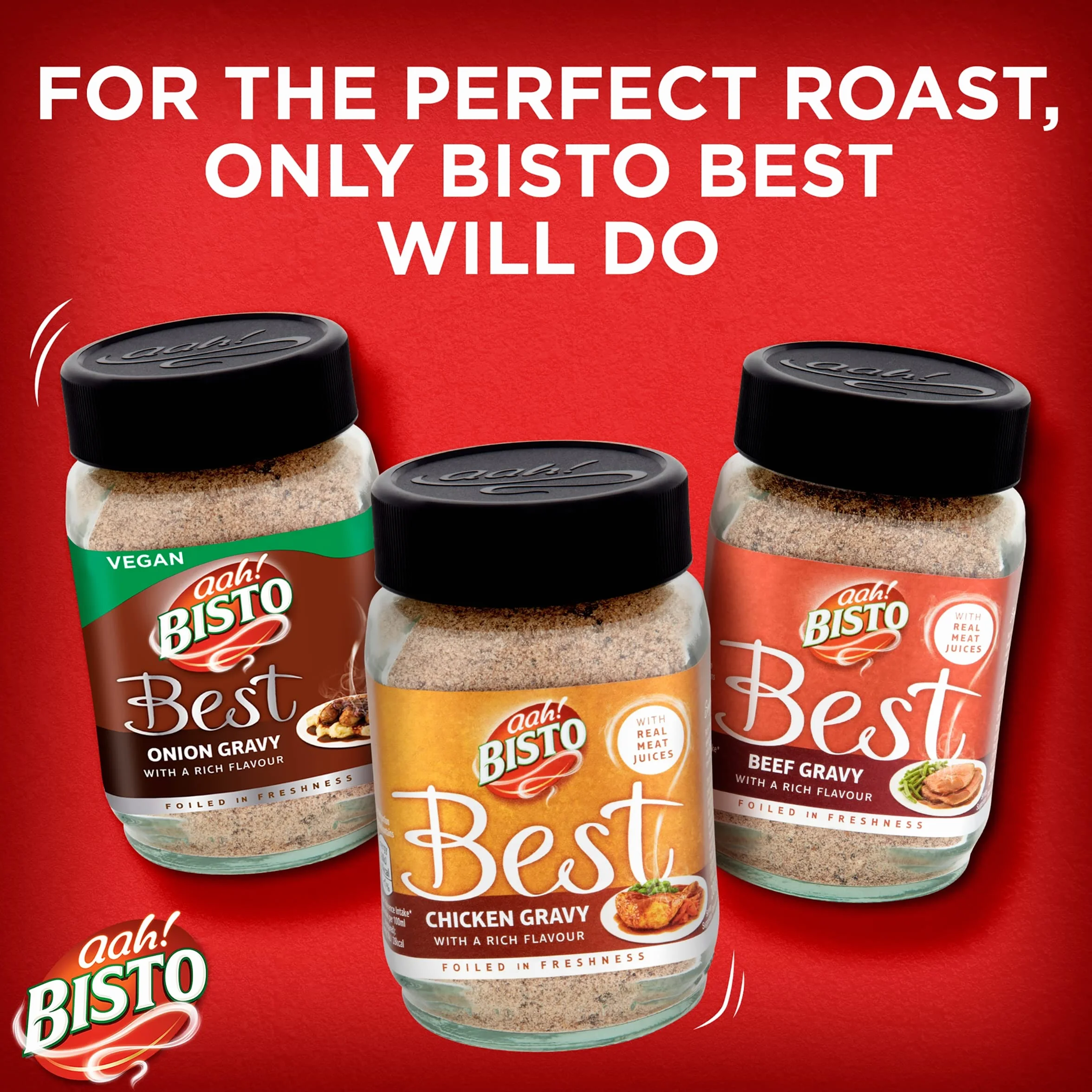 Bisto Best Poulet Sauce Granulés à base de vrai jus de viande, pot de 230 g (lot de 1)