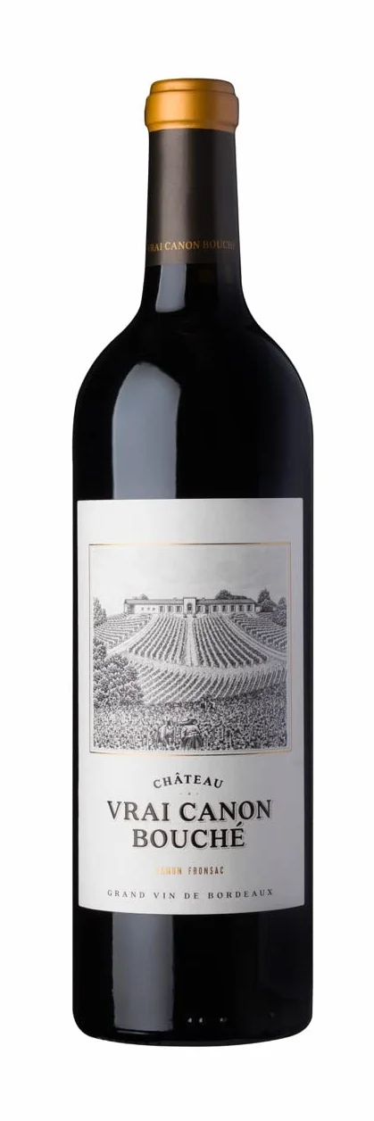 Château Vrai Canon Bouché - Vin Rouge - AOP Canon-Fronsac - Millésime 2014 - 1 bouteille x 75cl