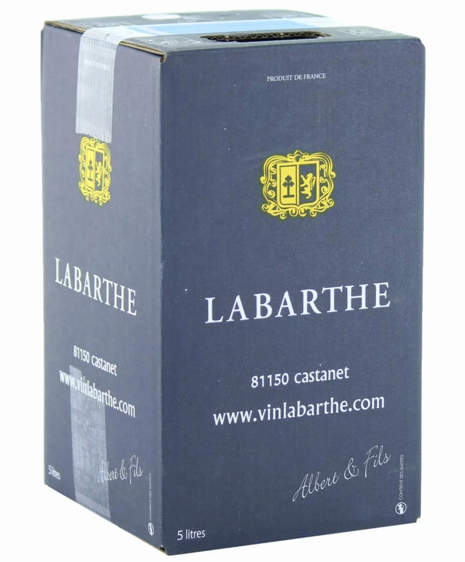 Vin Blanc AOC Gaillac - Bib de 5 L - Domaine de Labarthe