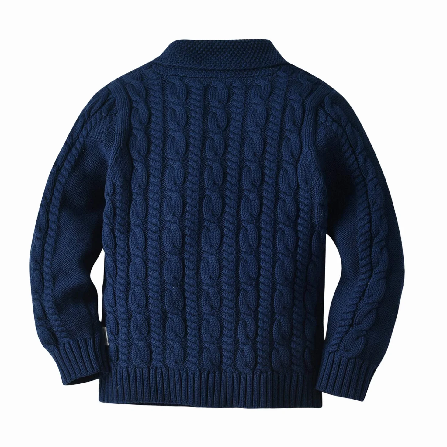 Gilet Cardigan à Torsades Bébé Garçon Fille Tricot Manteau Manches Longues Automne