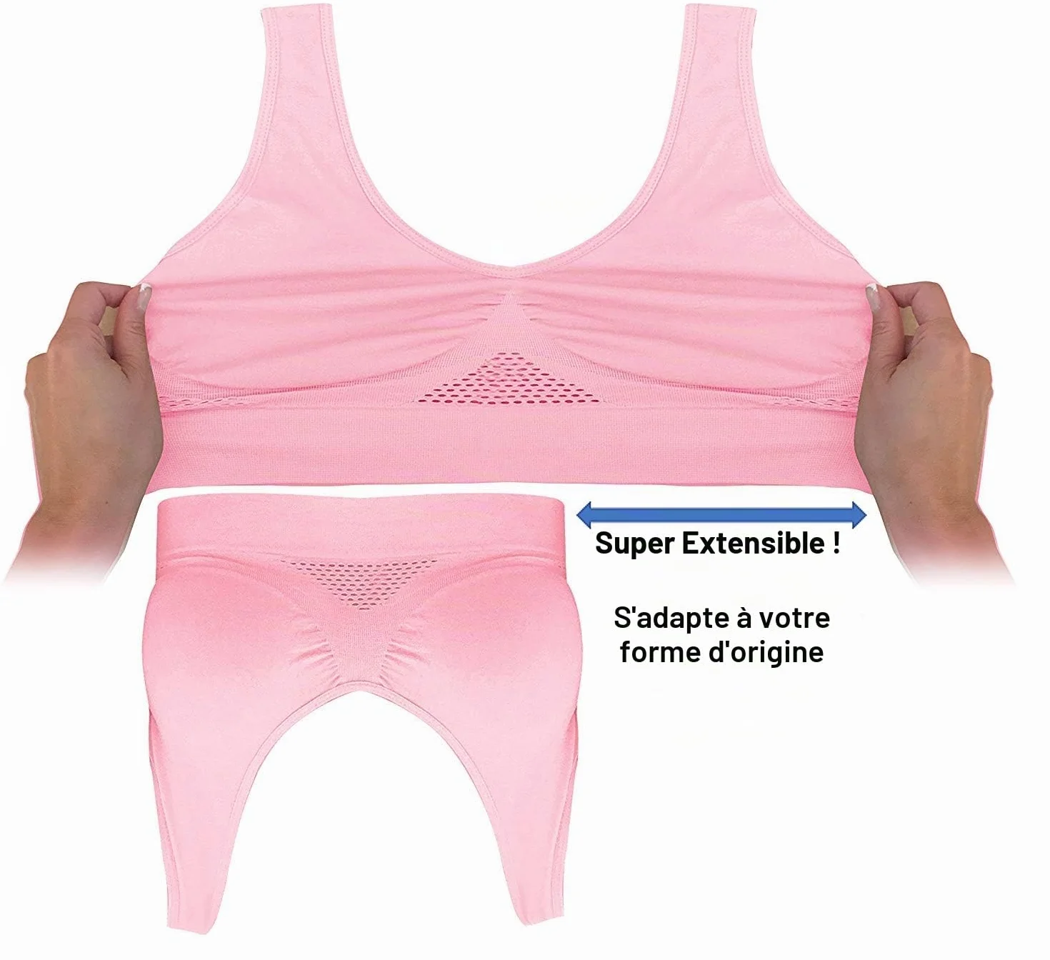 Soutien-Gorge sans Armatures Lot de 4 Sport sans Couture Confortable