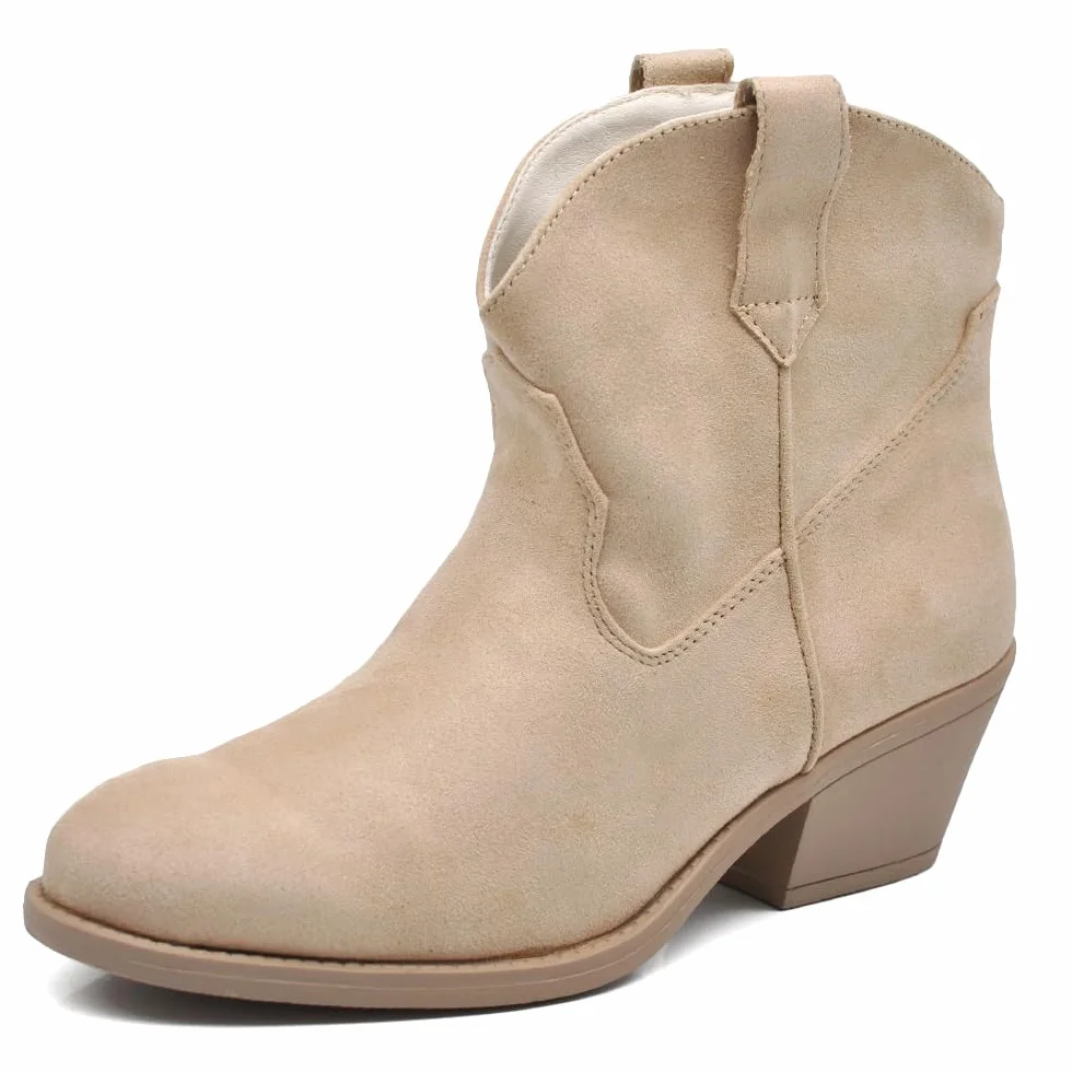 IF Fashion Bottes Bottines Camperos Femme MP661