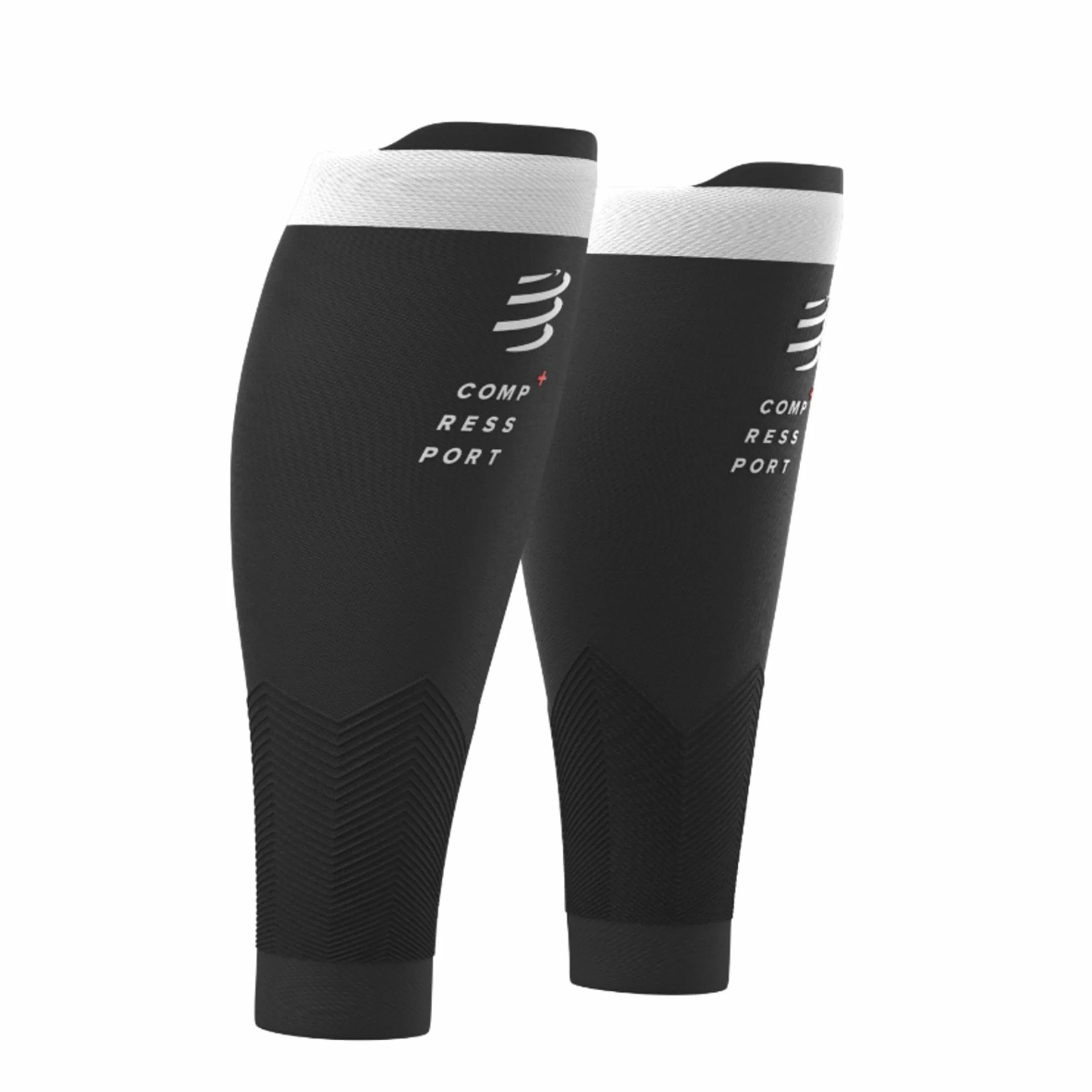 Compressport Manchon de Compression Mollets R2V2 – Protection Musculaire, Performances et Récupération pour le Sport – Ultraléger et Antifatigue – Running, Cyclisme, Trail et Triathlon