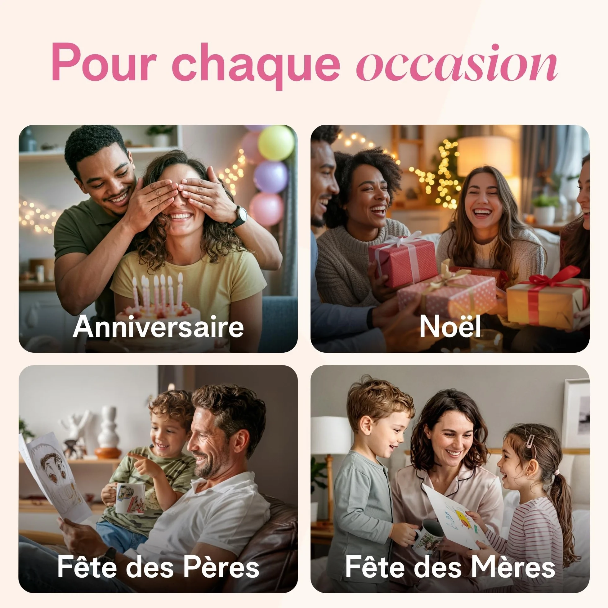 Milka Méga Tablette de Chocolat Personnalisée - Cadeau fete des peres personnalisé avec Nom et Message (6 Tablettes)