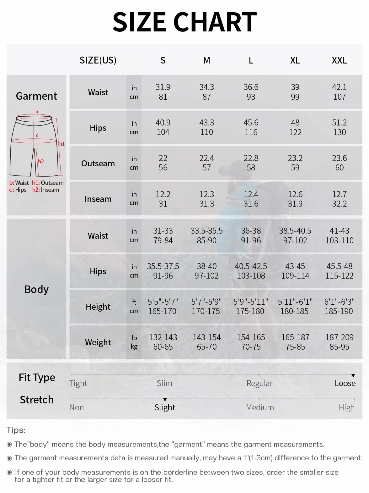 Short de Cyclisme Homme ARSUXEO Coupe Ample Ceinture Anti-humidité