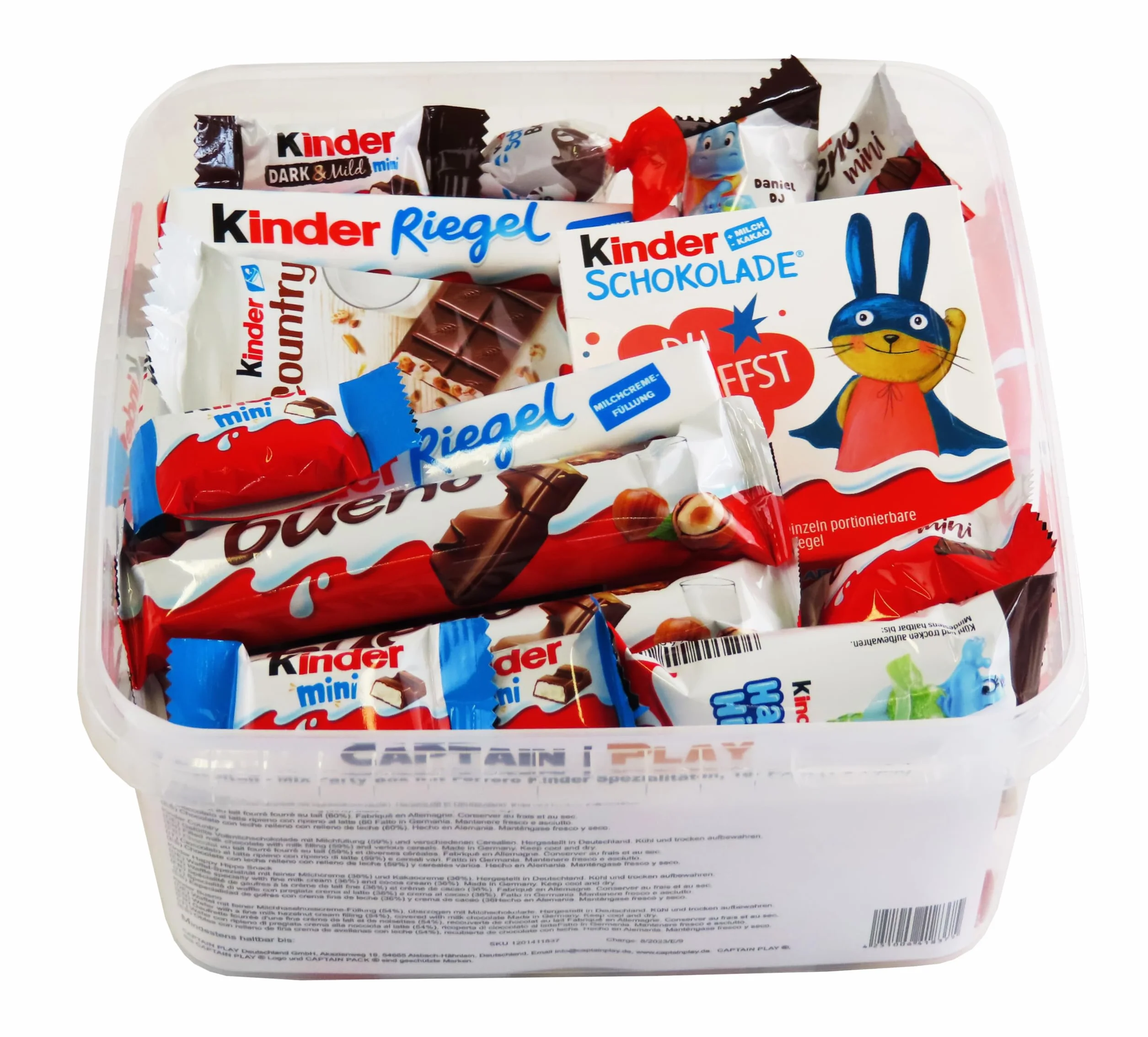 Boîte Spéciale avec Ferrero Kinder Spécialités 730g