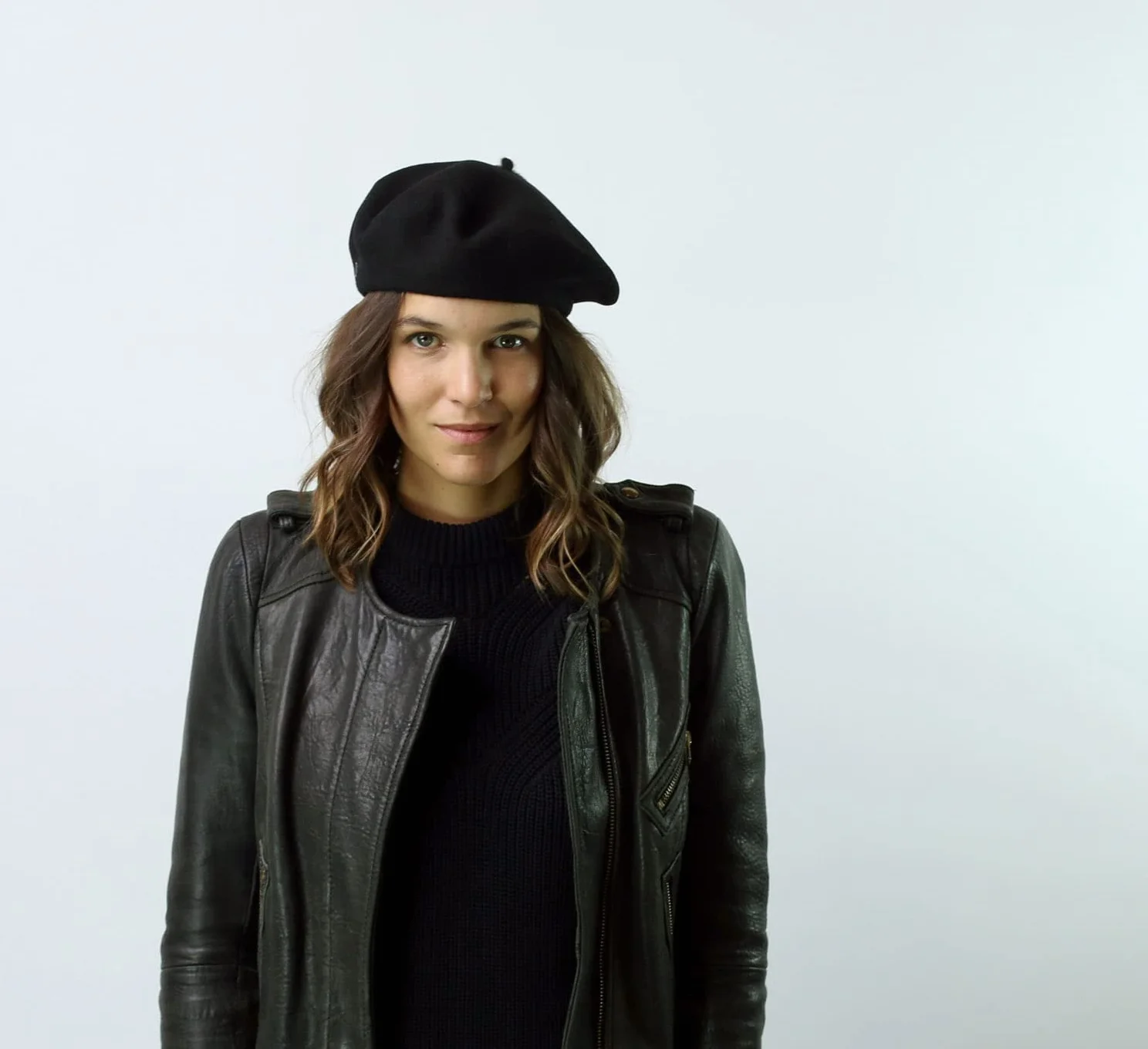 Authentique béret Basque Laine Merinos imperméable Homme Femme
