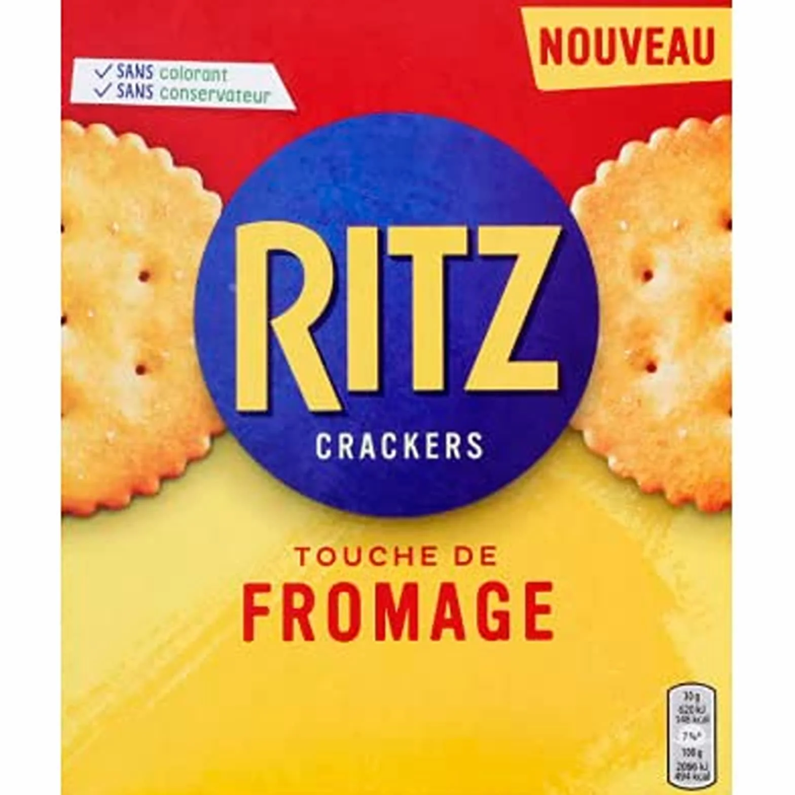 Ritz Biscuits Fromage - La boîte de 200g