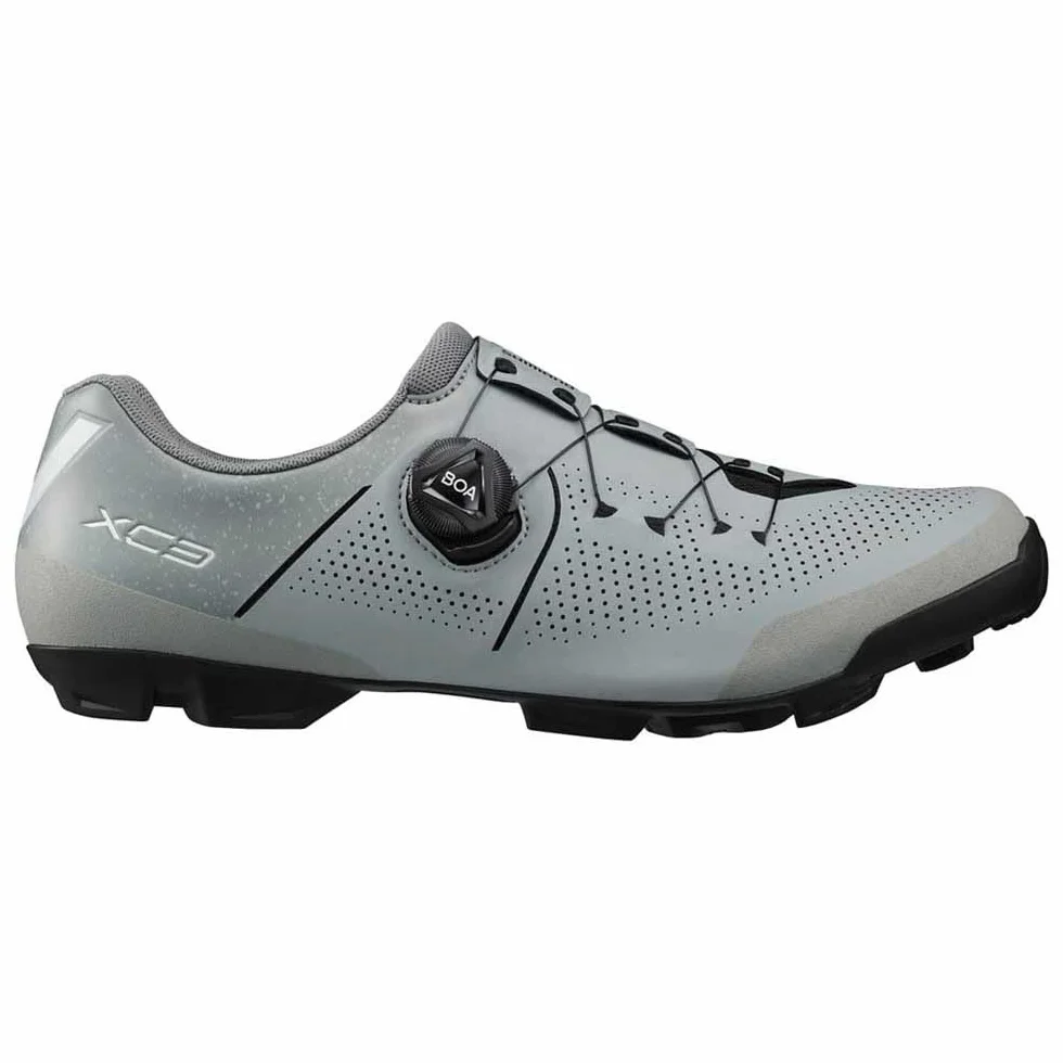 SHIMANO XC302 Chaussures de cyclisme unisexe gris glace 43