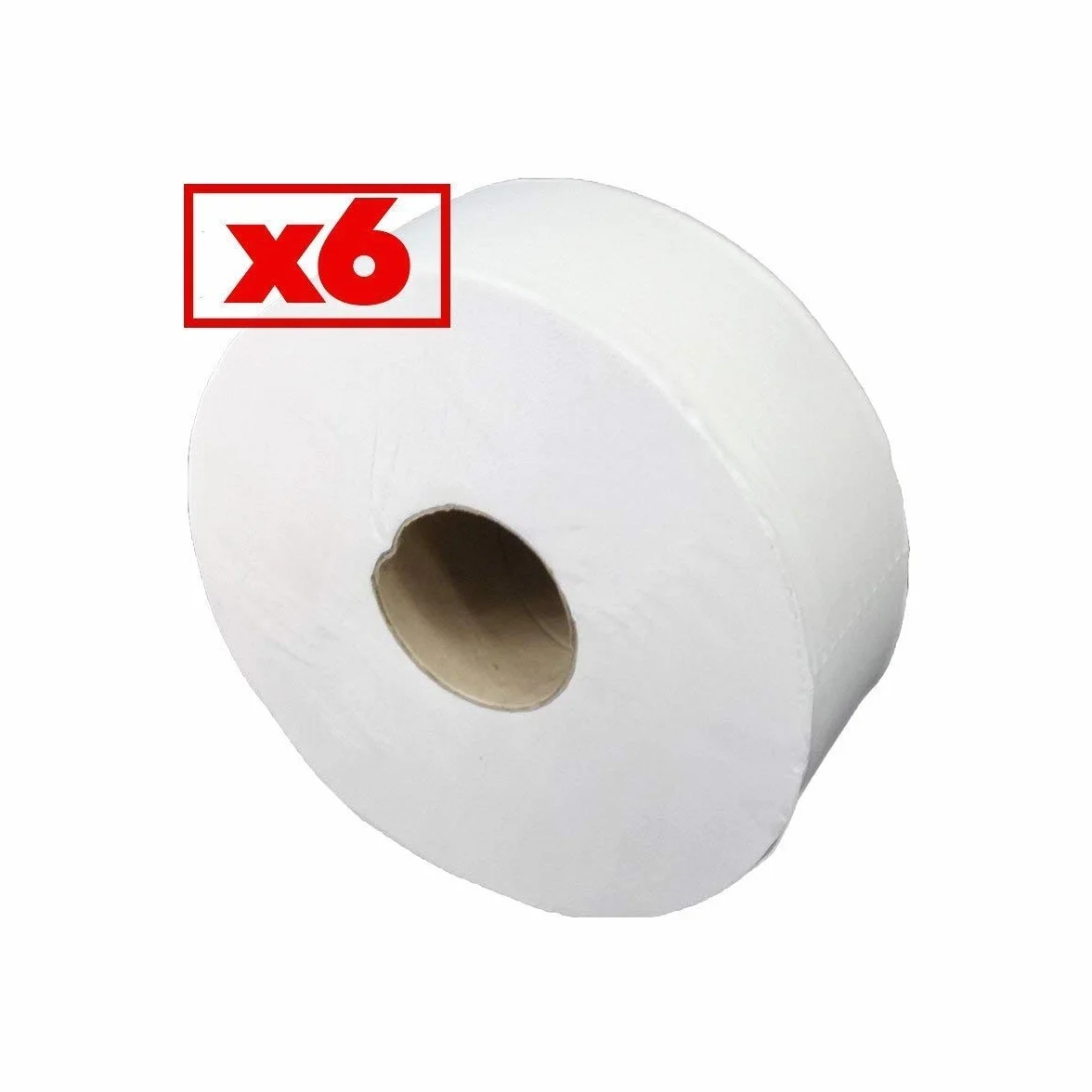 Papier toilette Maxi Jumbo - 6 Rouleaux de 350 m - 2 plis - Le Pro du Médical