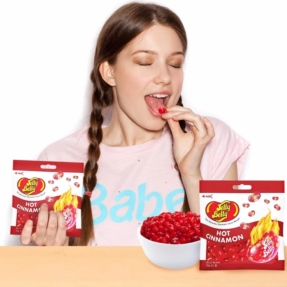 Jelly Belly Hot Cinnamon (cannelle), 70 g