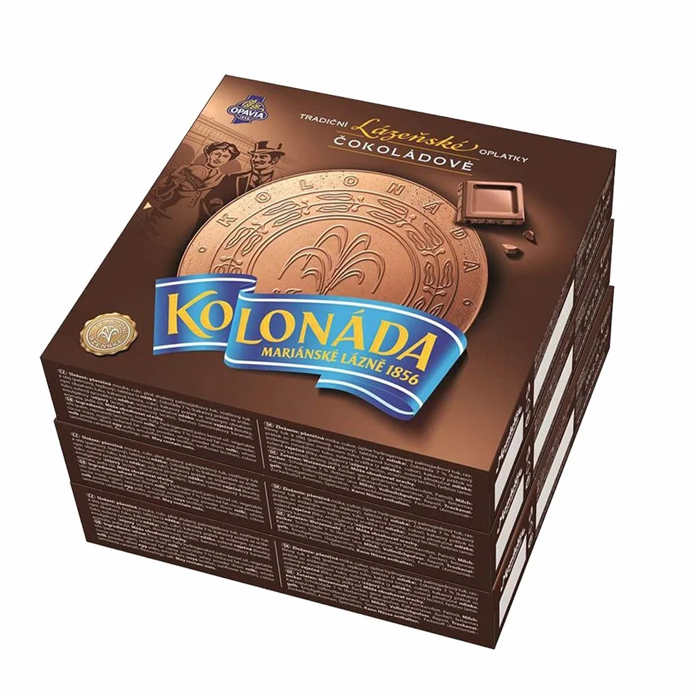 Original Tschechische Marienbadener Oblaten Schoko neu
