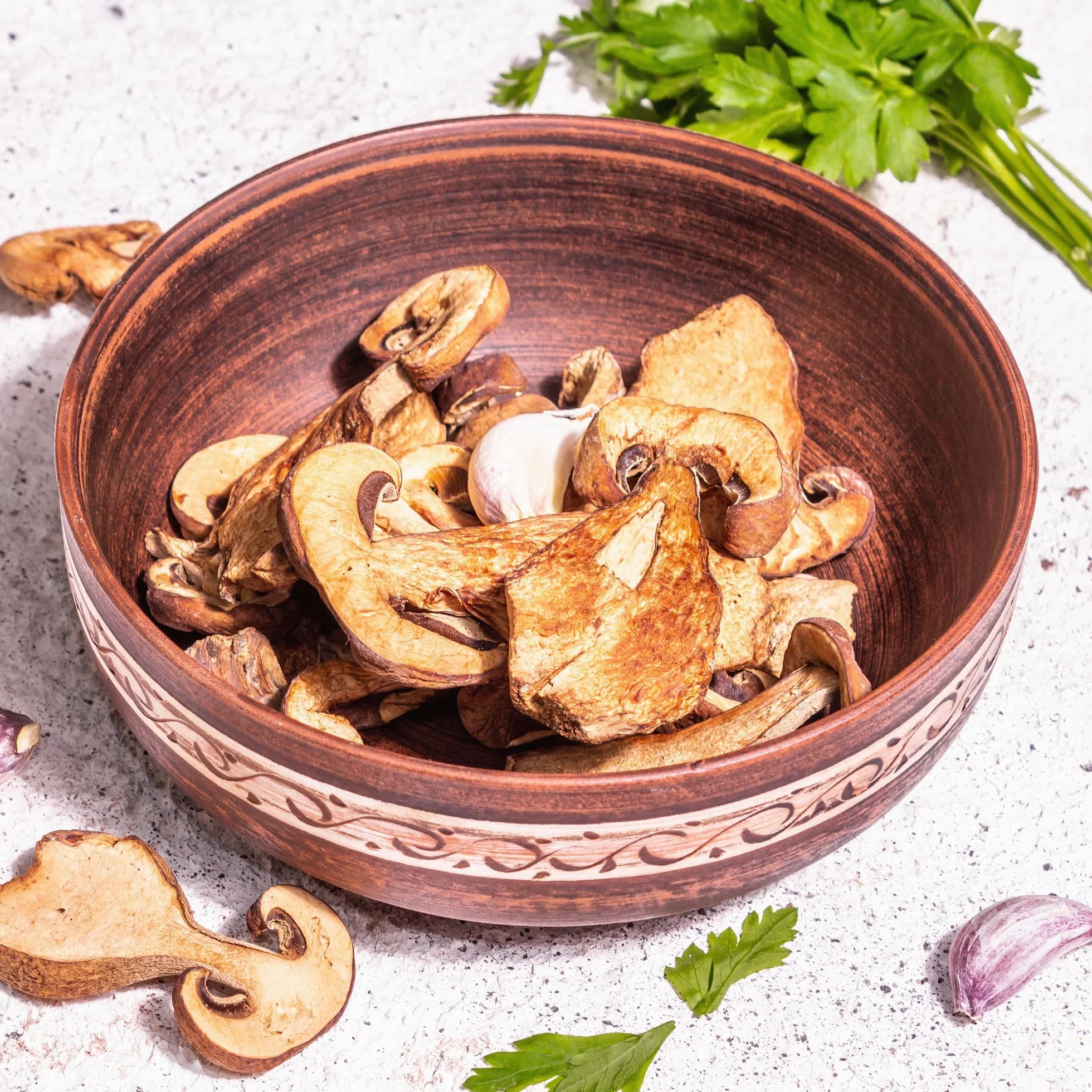 IDDA Herbal Cèpes Séchés 100g, Boletus Edilus, Champignons Porcini Entiers Séchés pour la Cuisine