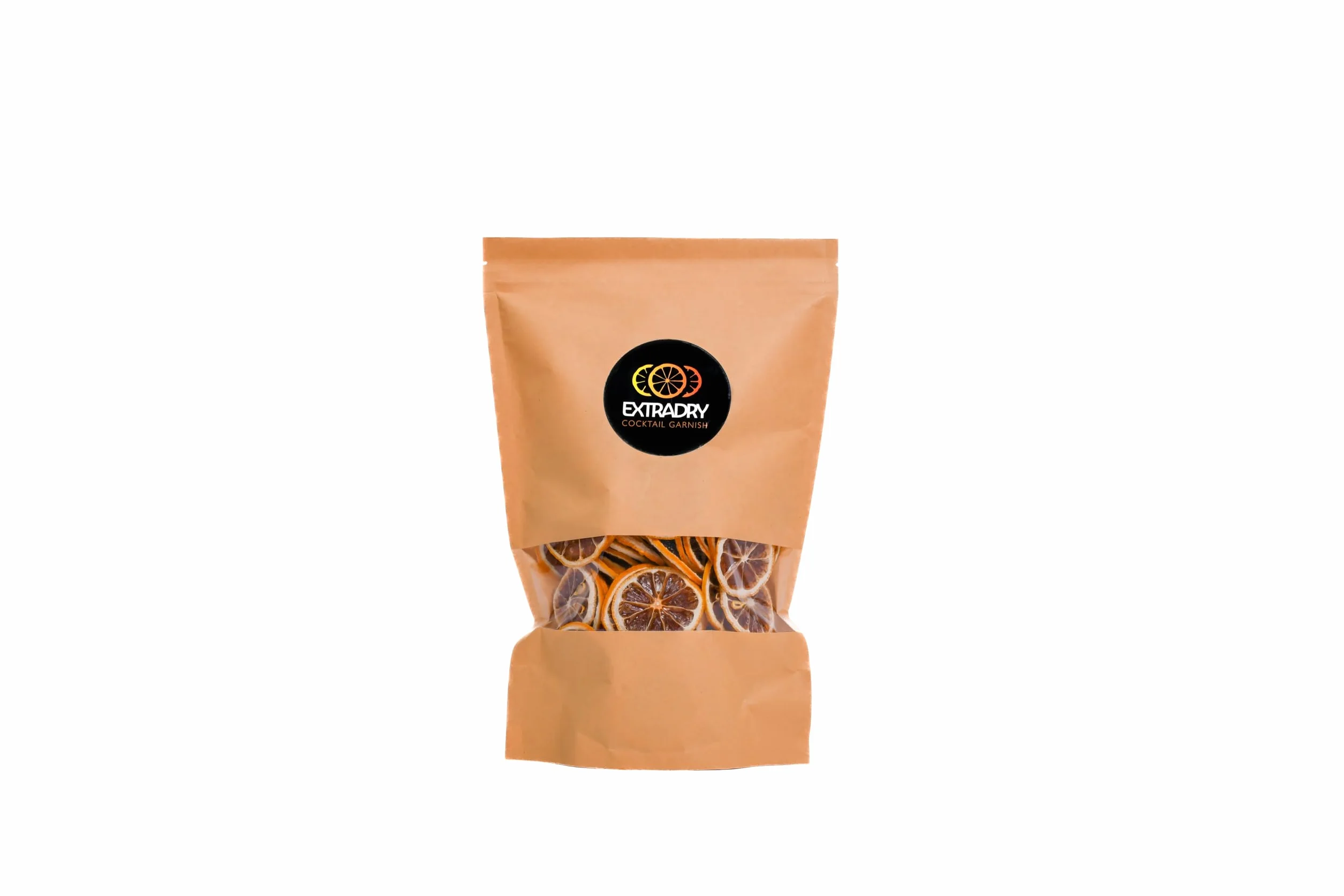 Extra Dry Citrons Jaunes Séchés Pour Cocktail | 125 Tranches environs de Citrons Déshydratés | Grand sachet 178 g Rondelles De Citron Séchés | 100% Naturel | Fruits Séchés Sans Sucre Ajouté